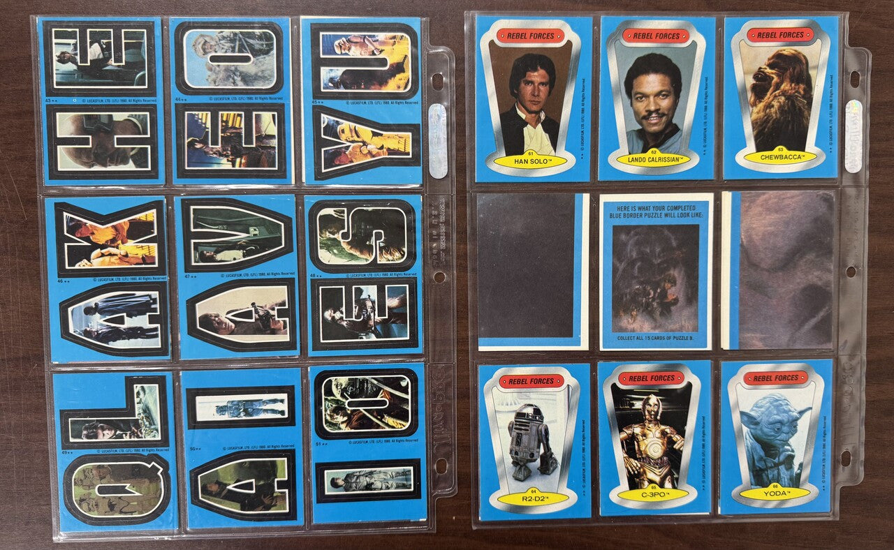 1980 Topps Empire Strikes Back Series 2 Complete Set (132) W/ Stickers (33) NM