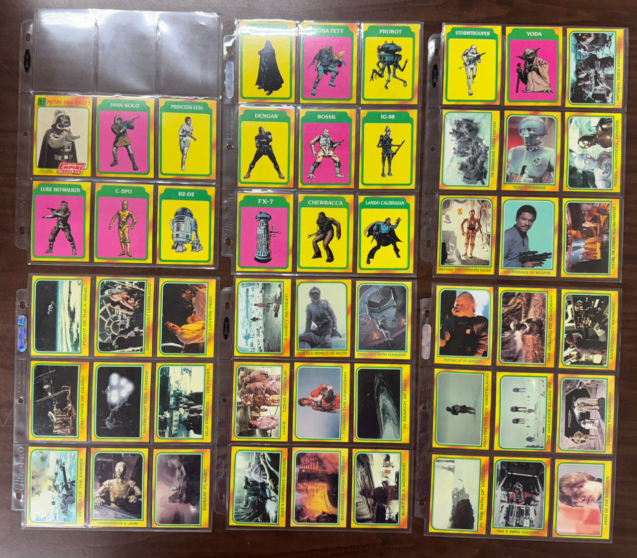1980 Topps Empire Strikes Back Series 3 Complete Set (88) W/ Stickers (22) NM