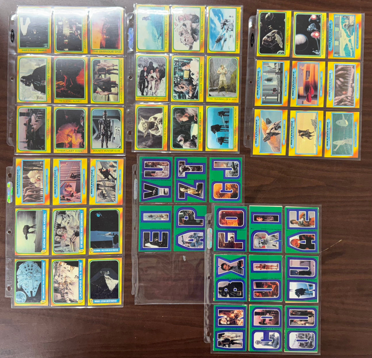 1980 Topps Empire Strikes Back Series 3 Complete Set (88) W/ Stickers (22) NM