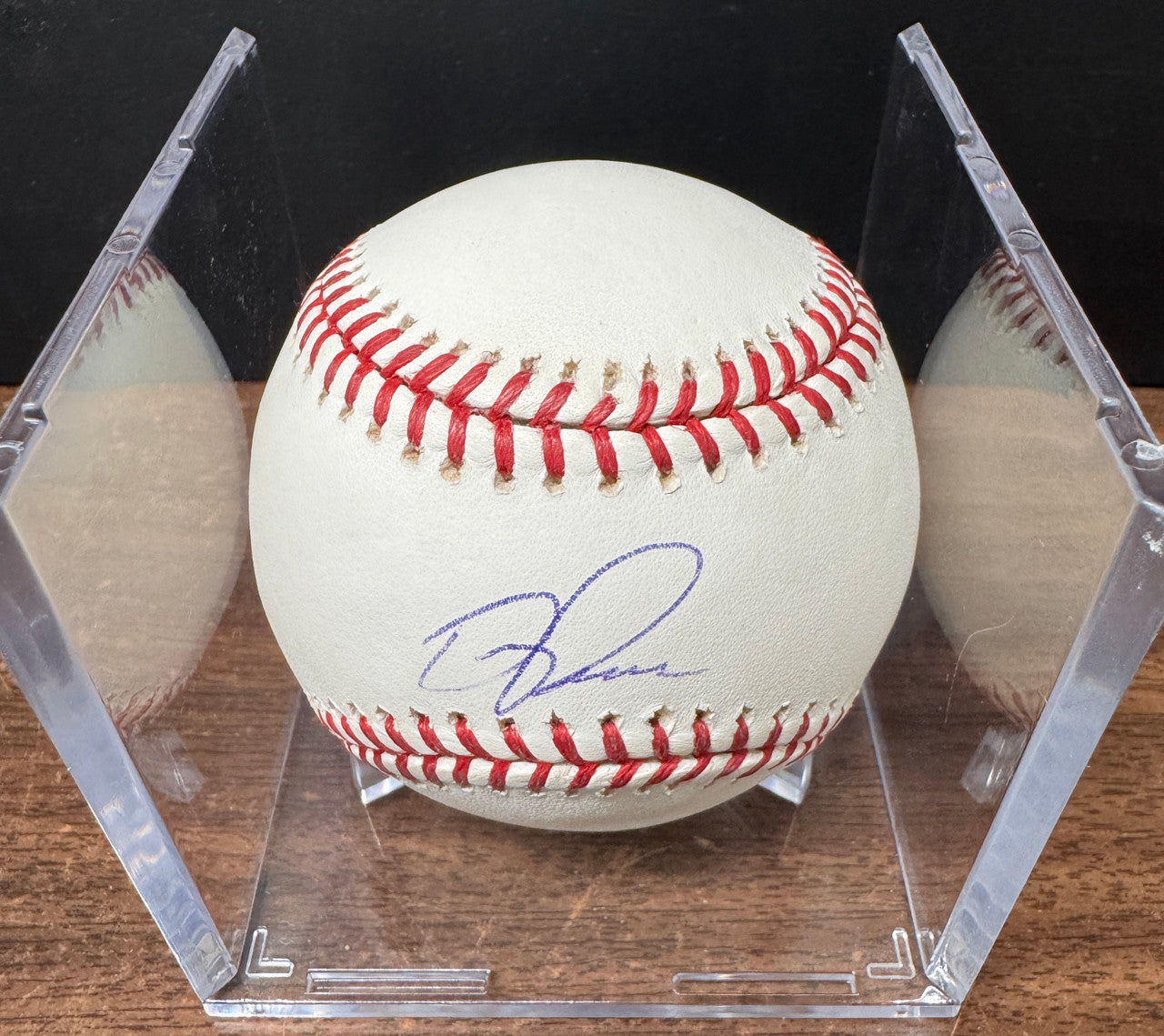 Terry Francona Signed Autographed Rawlings OML Baseball JSA