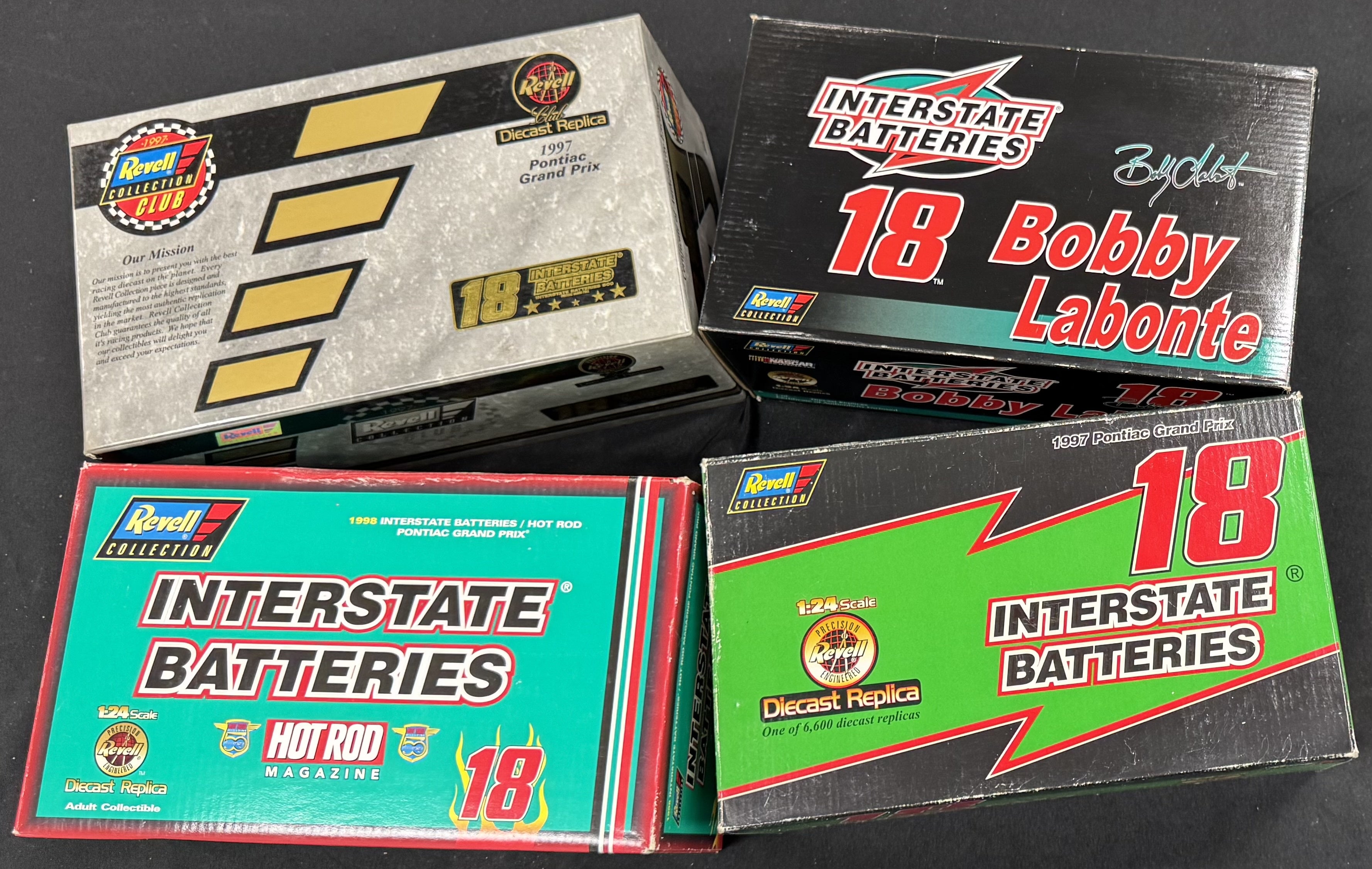 Bobby Labonte #18 Interstate Batteries Revell Collection 1:24 Diecast Car Lot