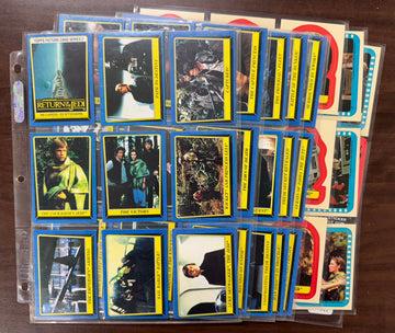 1983 Topps Return of The Jedi Series 2 Complete Set (88) W/ Stickers (22) NM