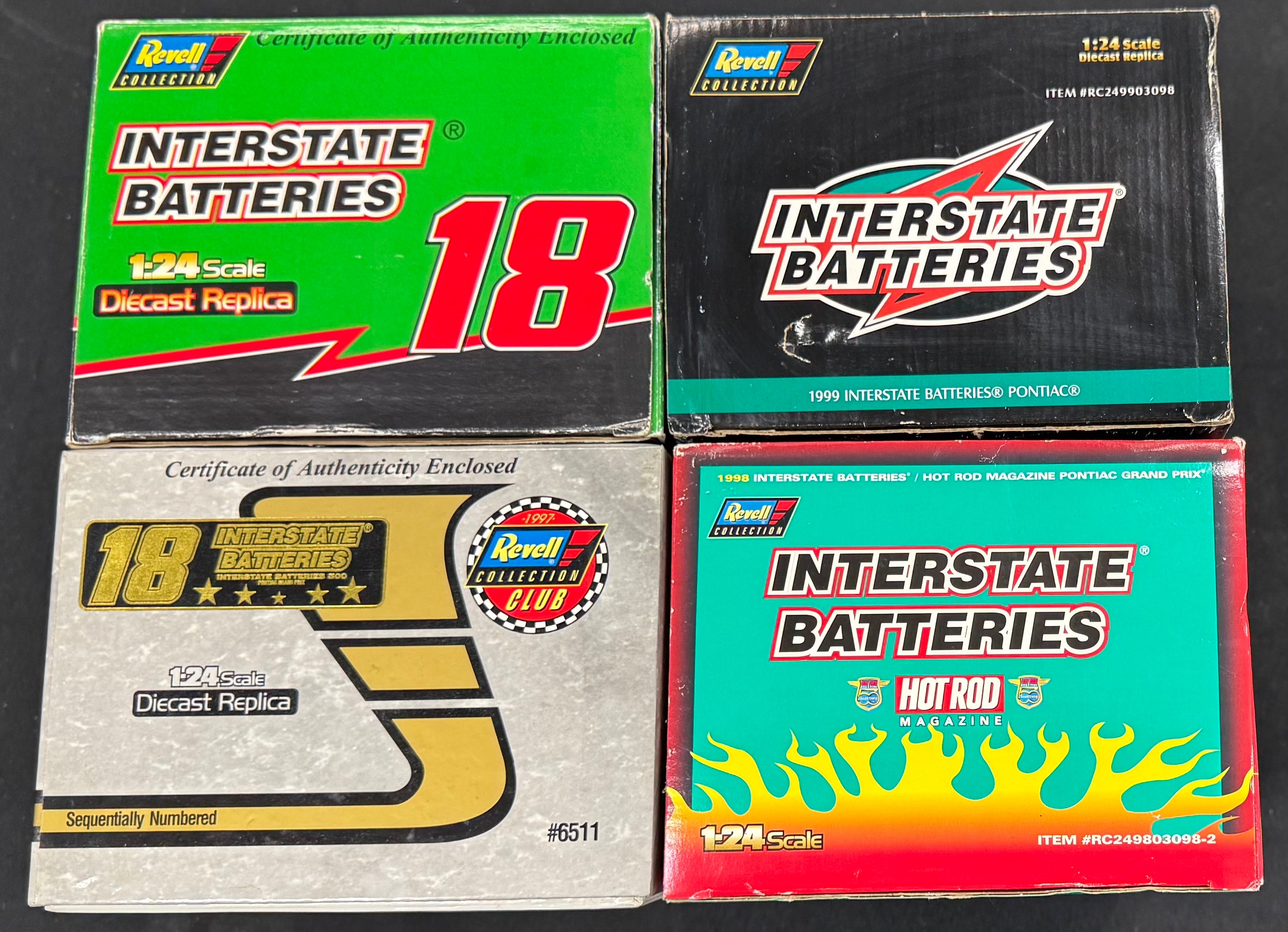 Bobby Labonte #18 Interstate Batteries Revell Collection 1:24 Diecast Car Lot