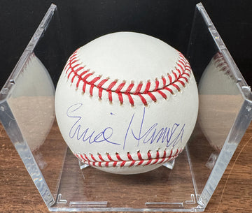 Ernie Harwell Signed Autographed Rawlings OML Basebal JSA
