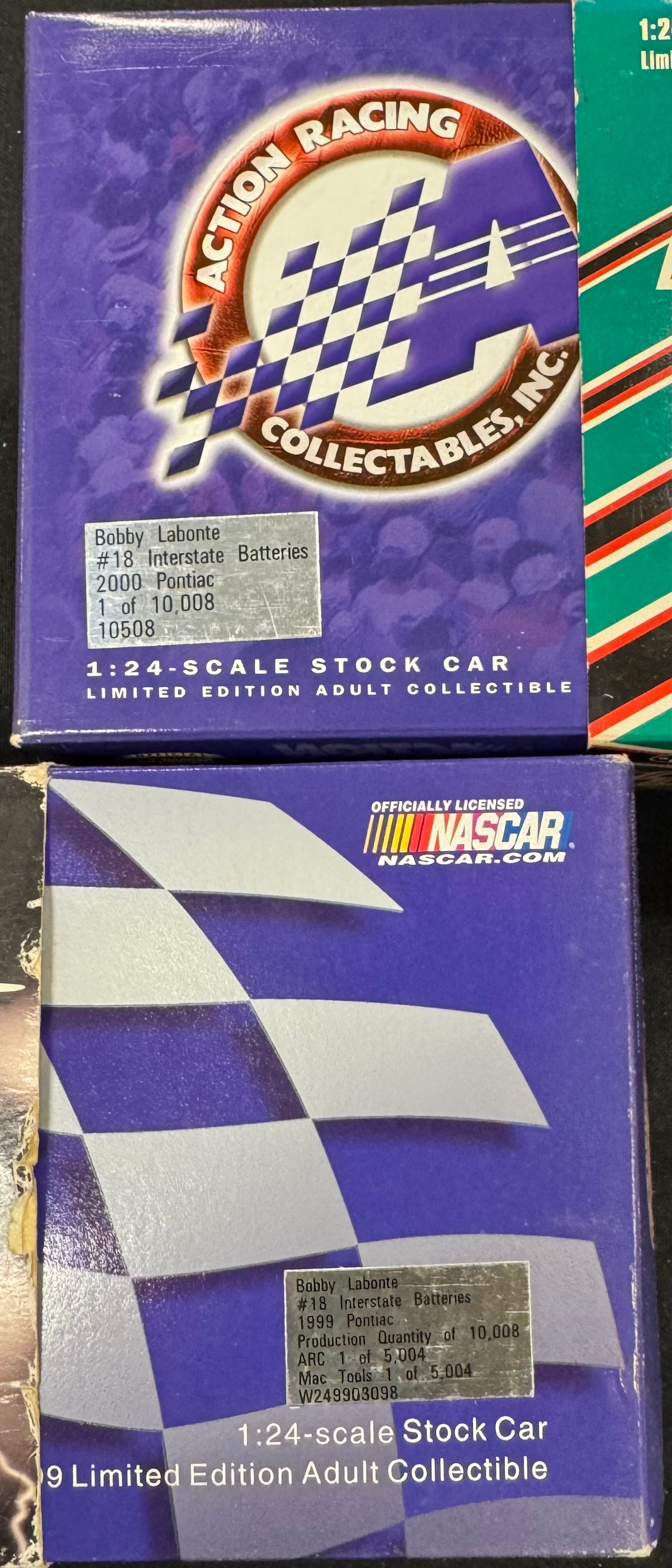 Bobby Labonte #18 Advair/Interstate Batteries Action Racing 1:24 Diecast Car Lot