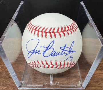 Jose Bautista Signed Autographed Rawlings OML Baseball JSA