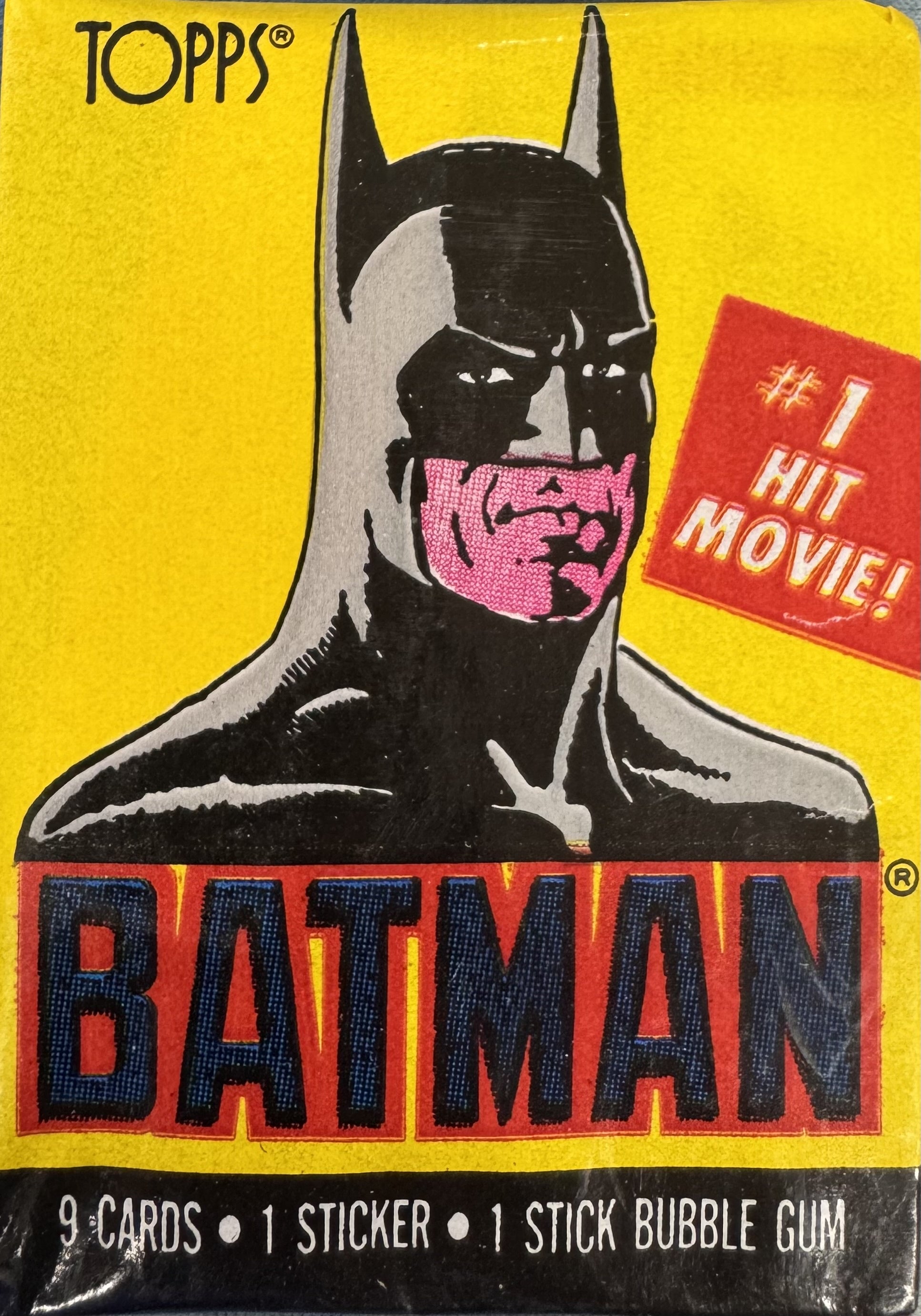 1989 Topps Batman Series 1 Wax Pack