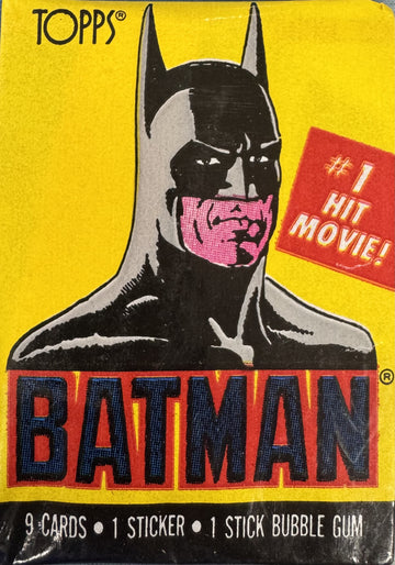 1989 Topps Batman Series 1 Wax Pack