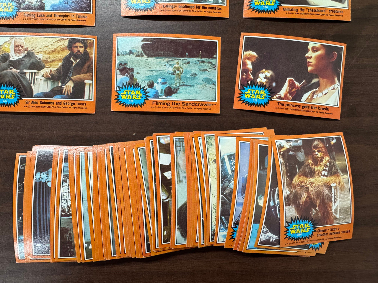 1977 Topps Star Wars Series 5 Complete Set (66) No Stickers VG-EX "B"