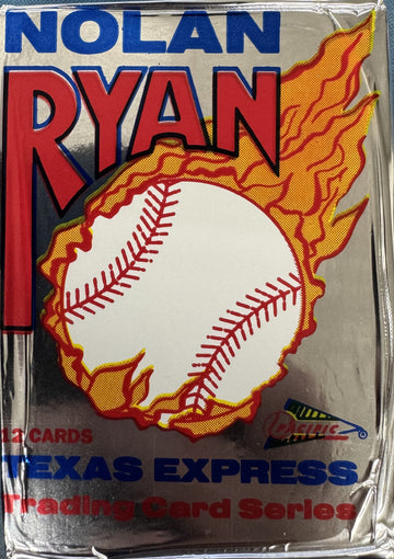 1991 Pacific Nolan Ryan Texas Express Baseball Pack