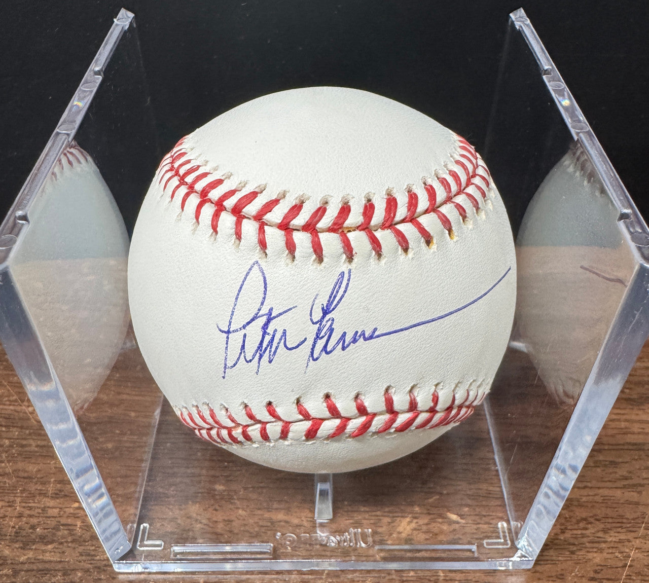Peter Gammons Signed Autographed Rawlings OML Baseball JSA *816