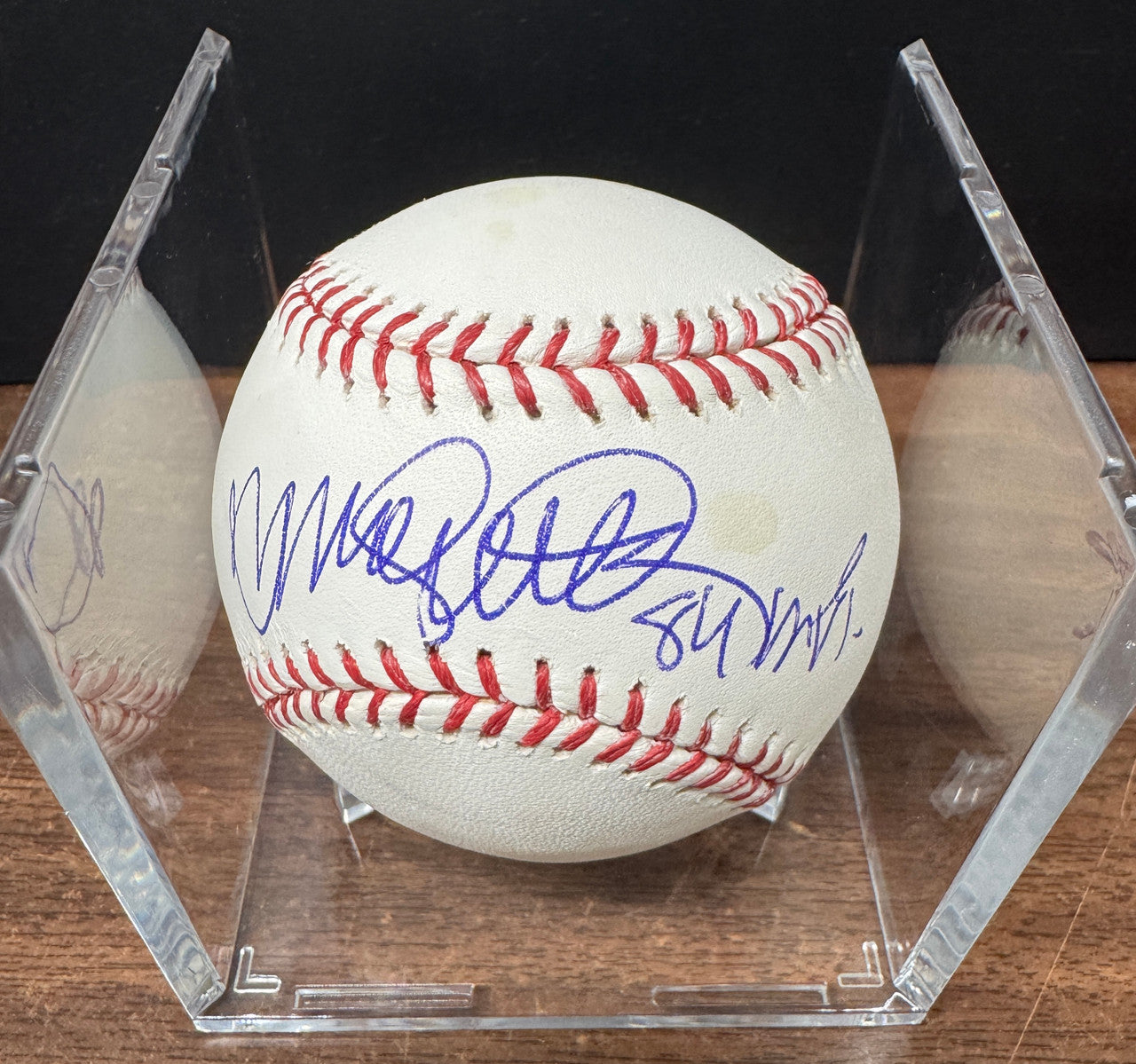 Ryne Sandberg Signed Autographed Inscribed Rawlings OML Baseball JSA *810