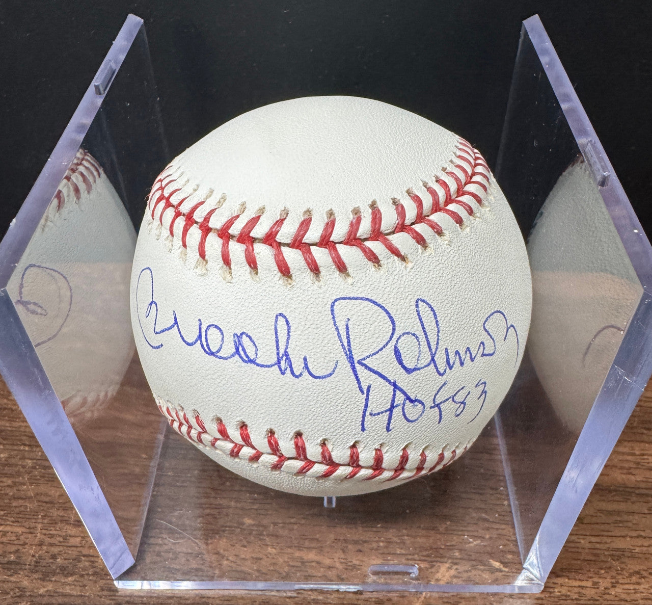 Brooks Robinson Signed Autographed Inscribed Rawlings OML Baseball JSA *801
