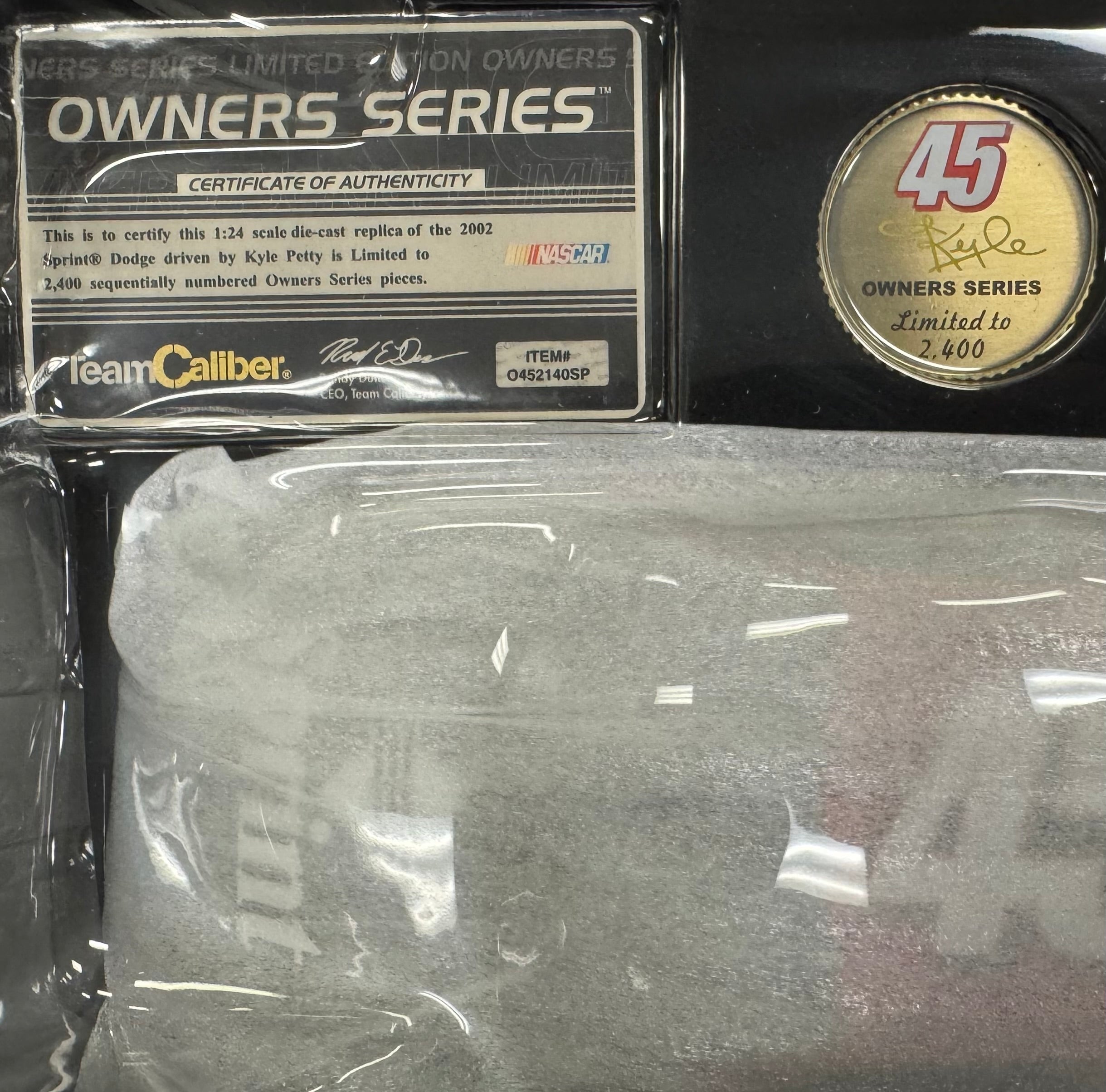 Kyle Petty #45 Sprint Racing 2002 Team Caliber 1:24 Diecast Car /2400