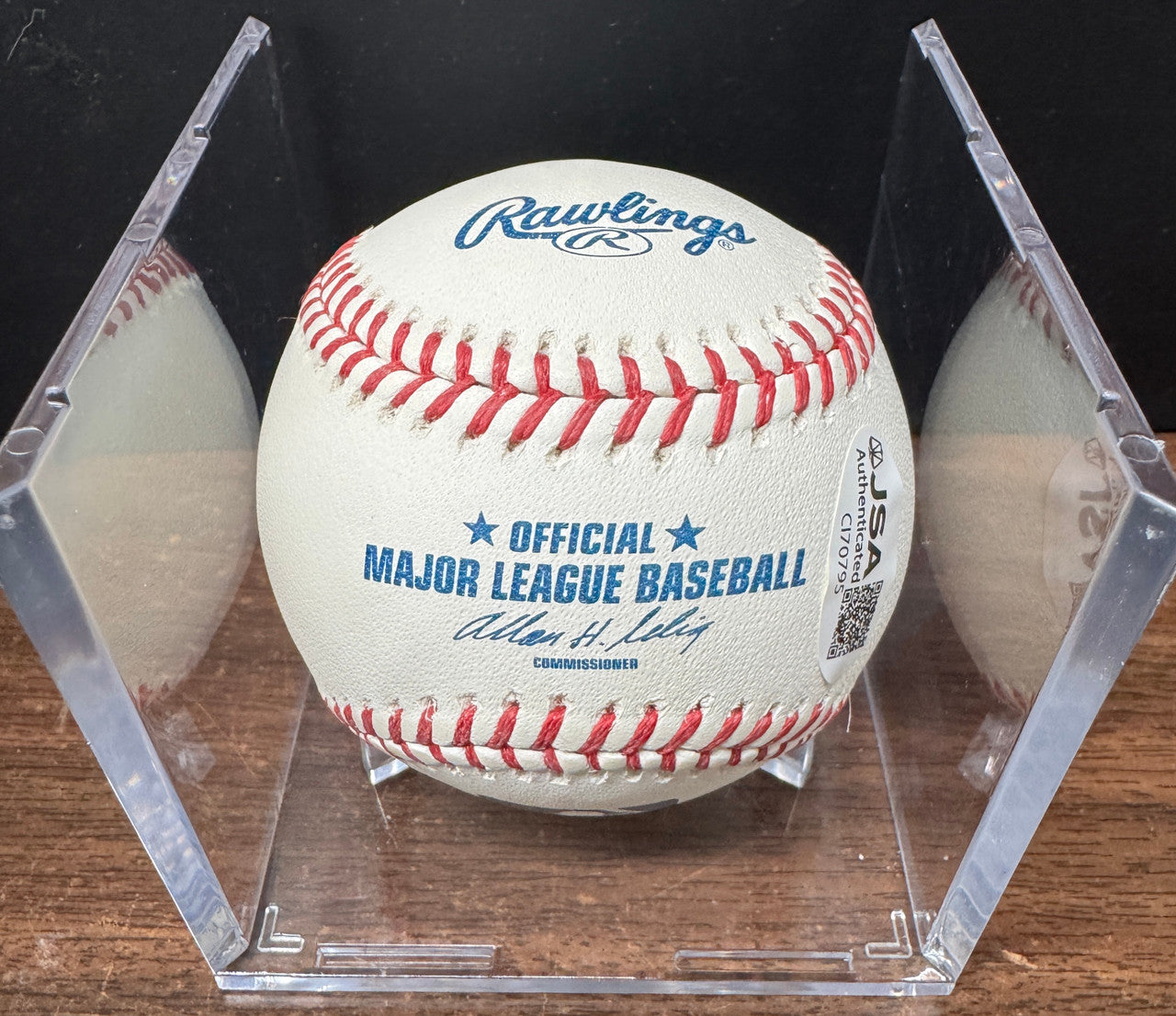 Bill Mazeroski Signed Autographed Inscribed Rawlings OML Baseball JSA