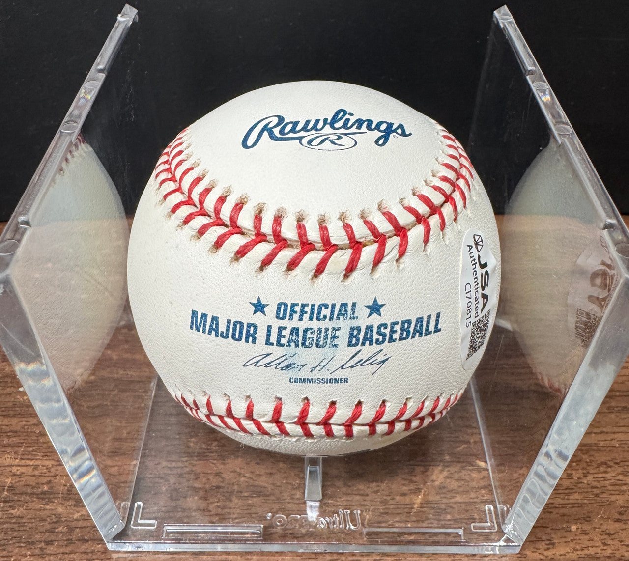 Joe Torre Signed Autographed Rawlings OML Baseball JSA *815
