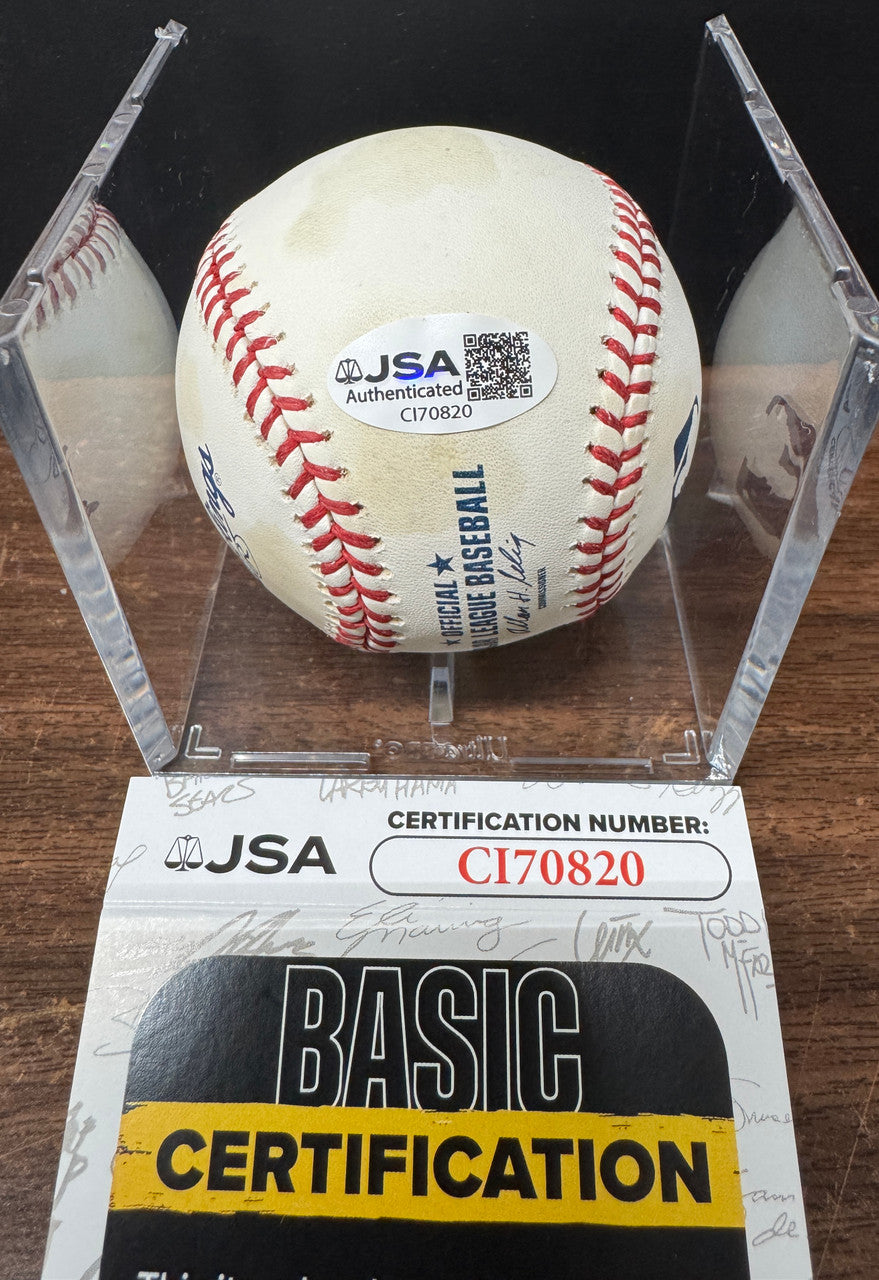 Tony LaRussa Signed Autographed Rawlings OML Baseball JSA