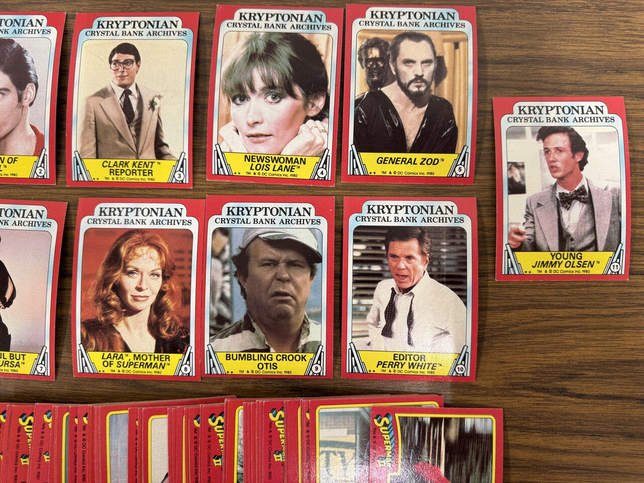 1980 Topps Superman 2 Complete Base Set (88) VG-EX
