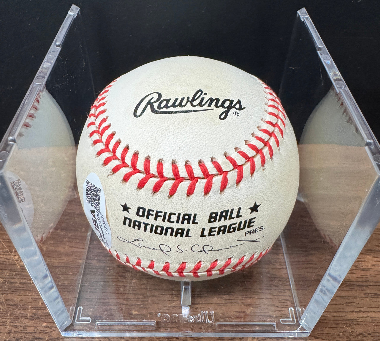 Stan Musial Signed Autographed Rawlings ONL Baseball JSA *807