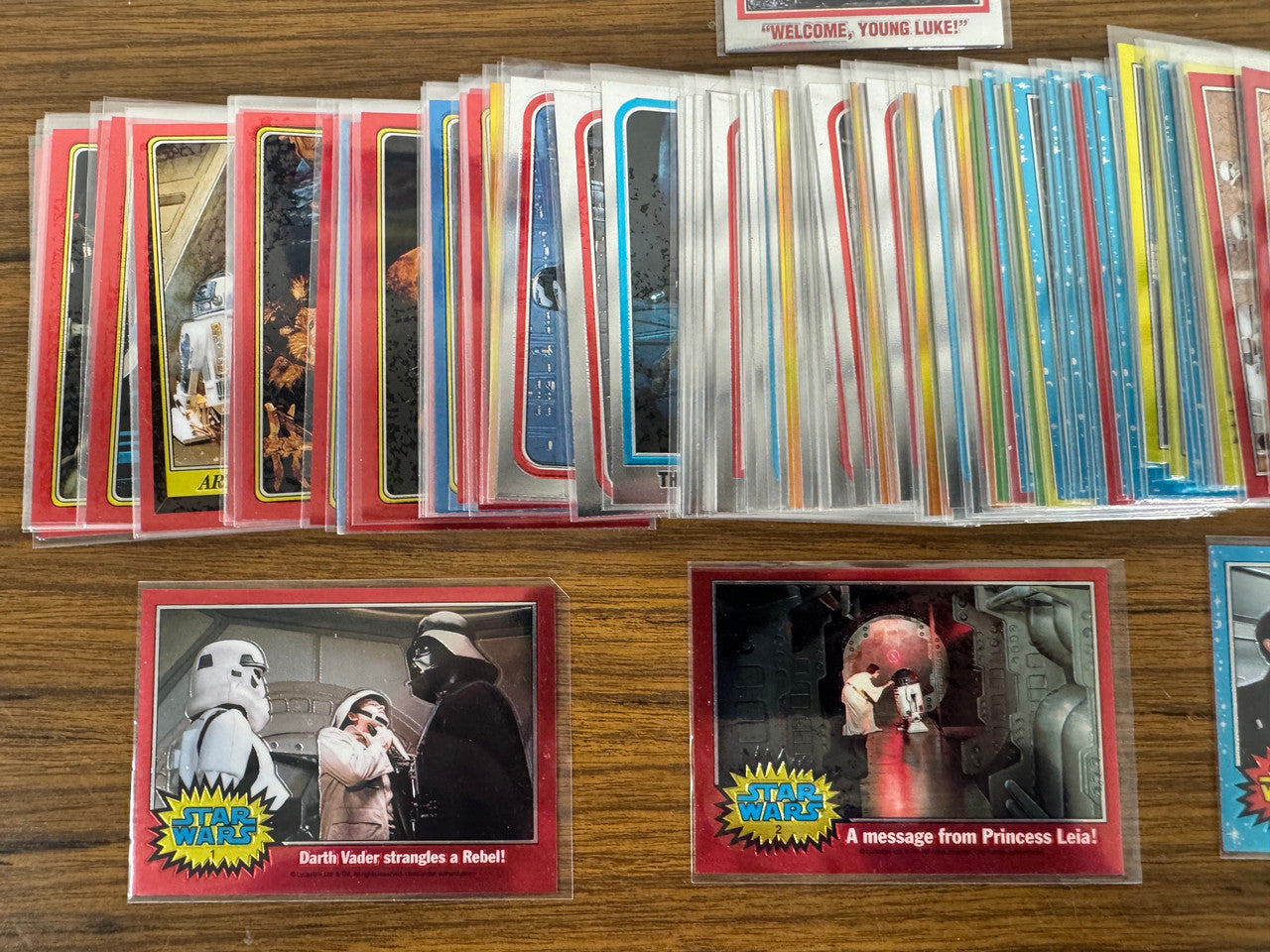 1999 Topps Chrome Star Wars Archives Complete Set (90) W/ Yoda P2 EX-NM