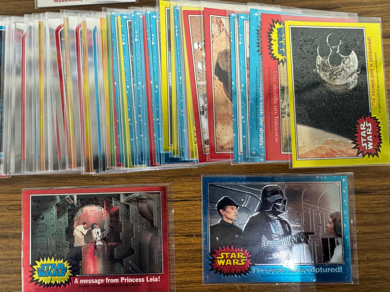 1999 Topps Chrome Star Wars Archives Complete Set (90) W/ Yoda P2 EX-NM