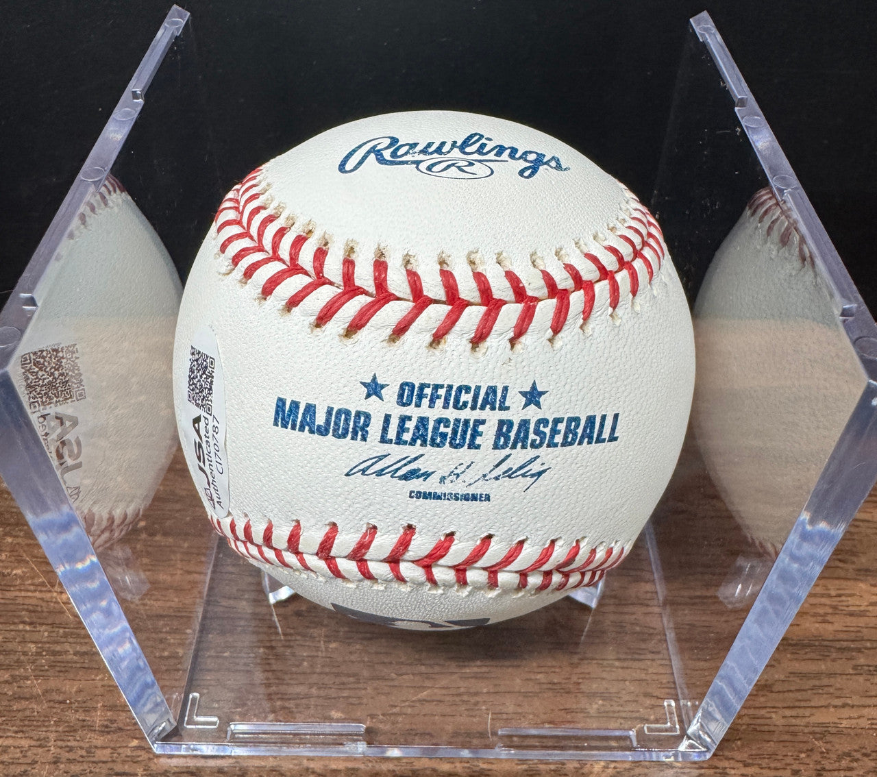 Jim Bunning Signed Autographed Inscribed Rawlings OML Baseball JSA