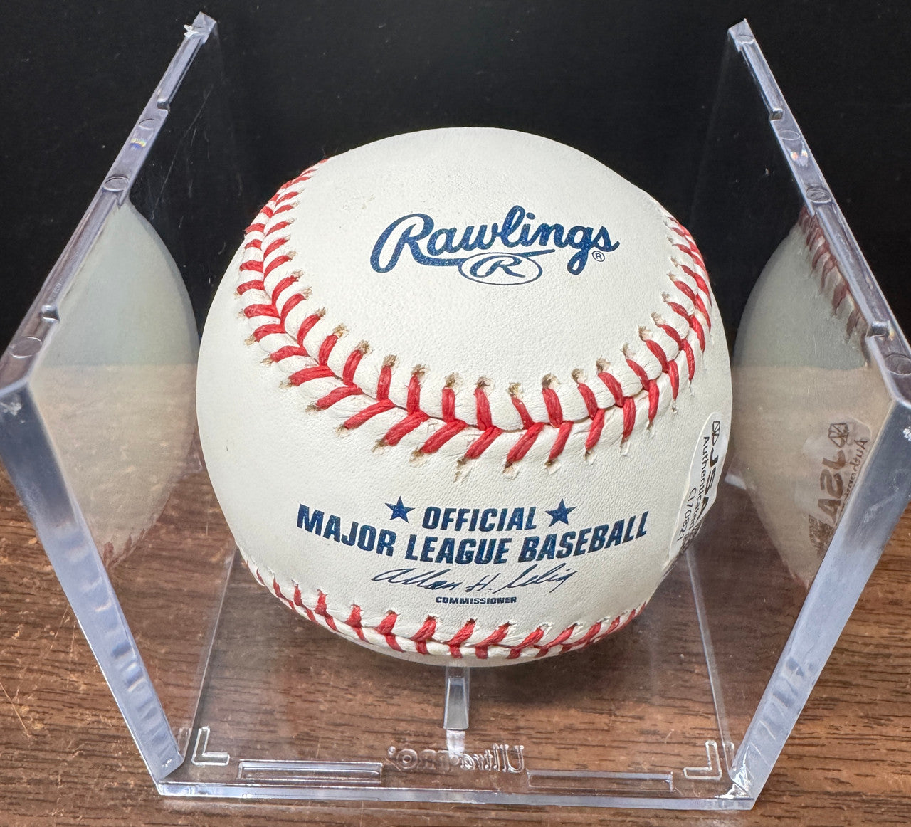 Tom Glavine Signed Autographed Rawlings OML Baseball JSA