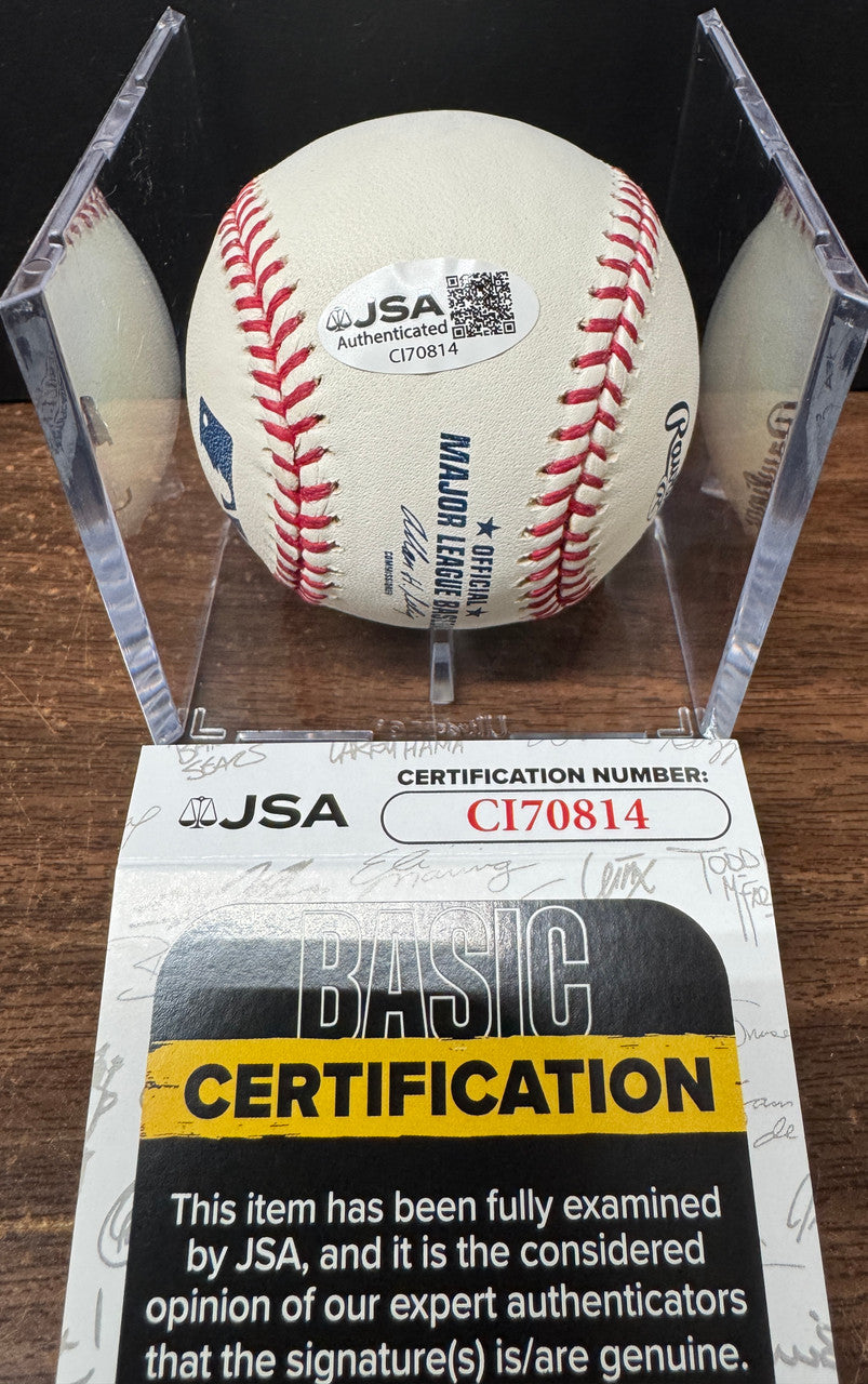 Scott Rolen Signed Autographed Rawlings OML Baseball JSA *814