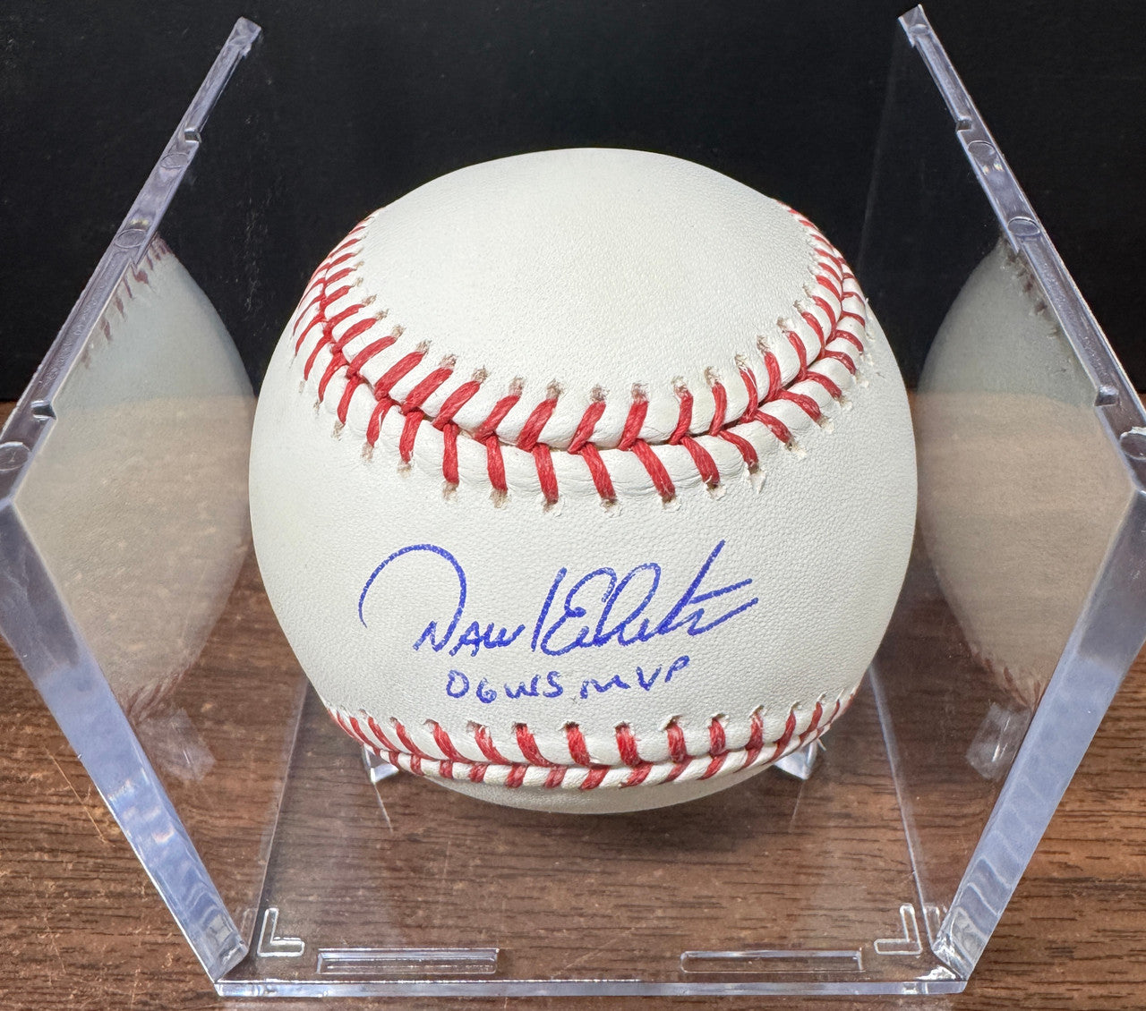 David Eckstein Signed Autographed Inscribed Baseball JSA