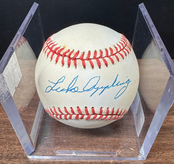 Luke Appling Signed Autographed Rawlings OAL Baseball JSA *991