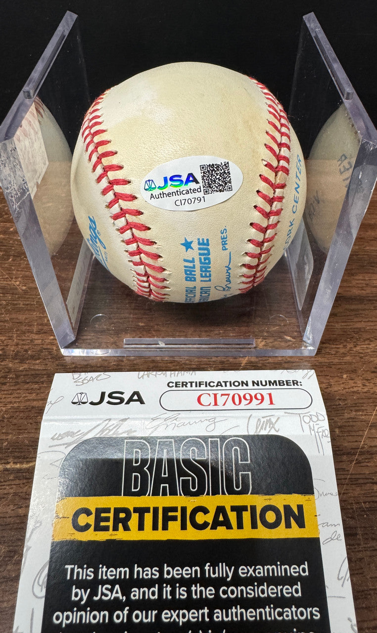 Luke Appling Signed Autographed Rawlings OAL Baseball JSA *991