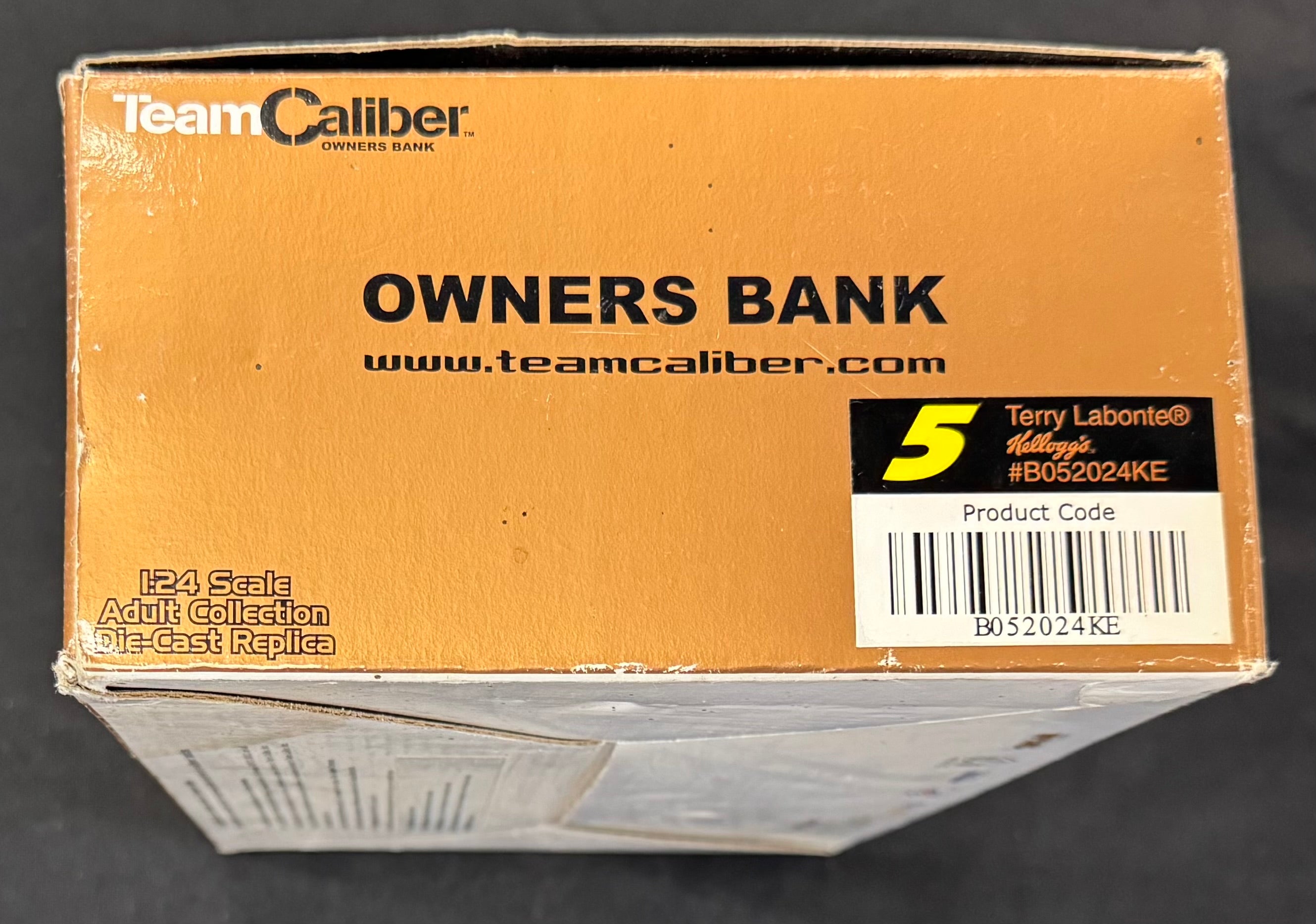 Terry Labonte #5 Tony Tiger Owner's Bank 2001 Team Caliber 1:24 Diecast Car /504