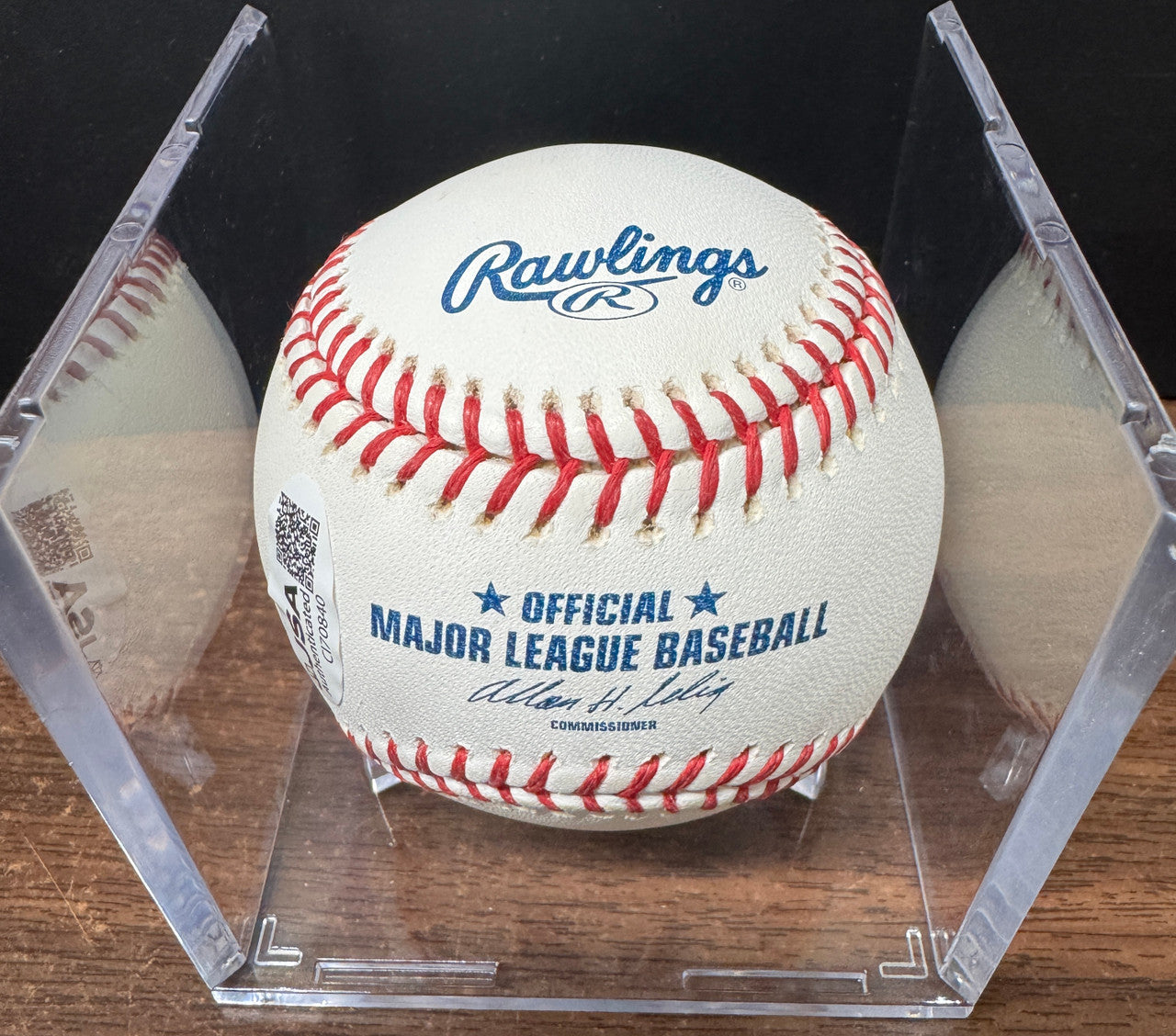 John Wetteland Signed Autographed Inscribed Rawlings OML Baseball JSA