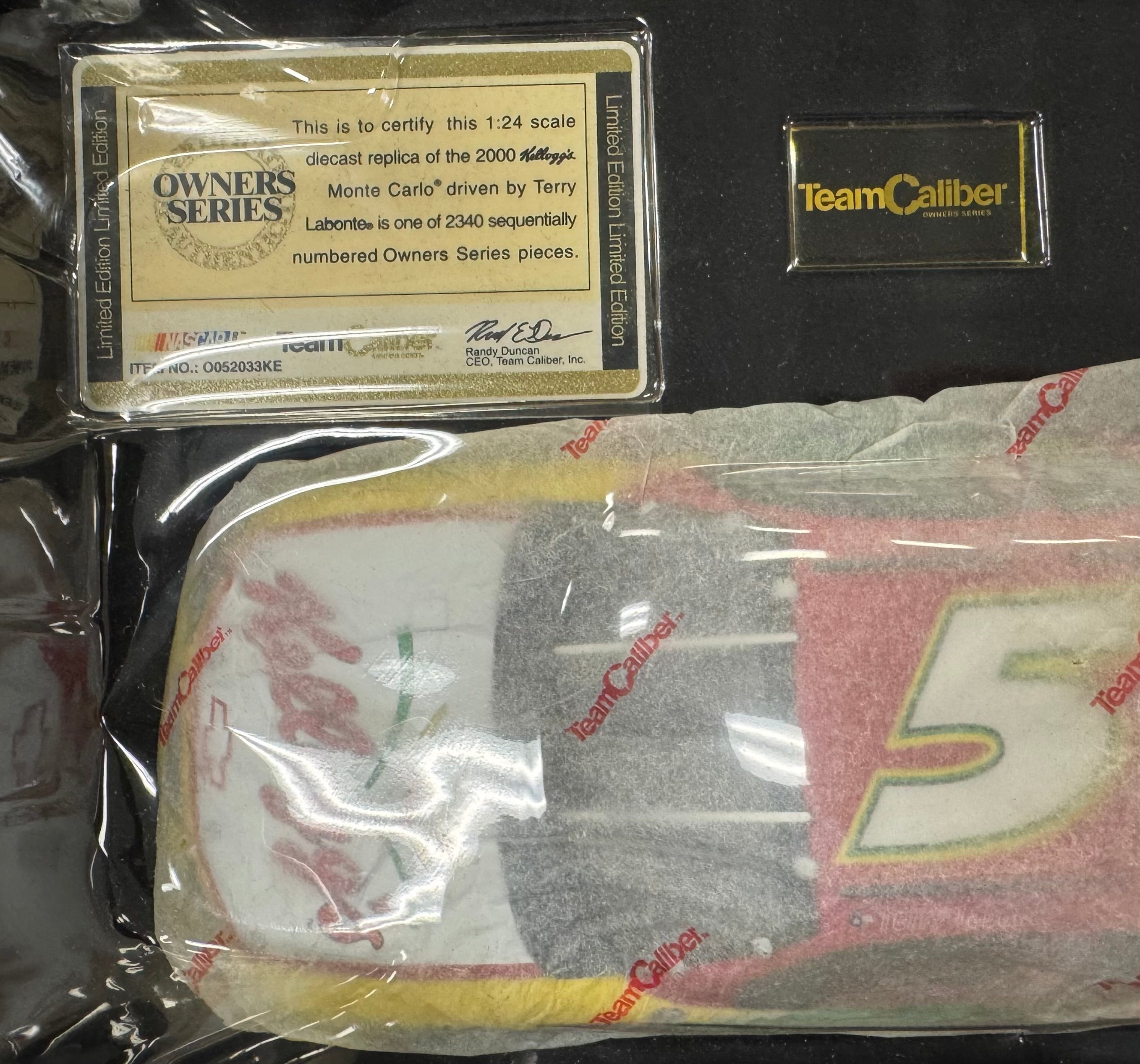 Terry Labonte #5 Kellogg's Racing 2000 Team Caliber 1:24 Diecast Car /2340