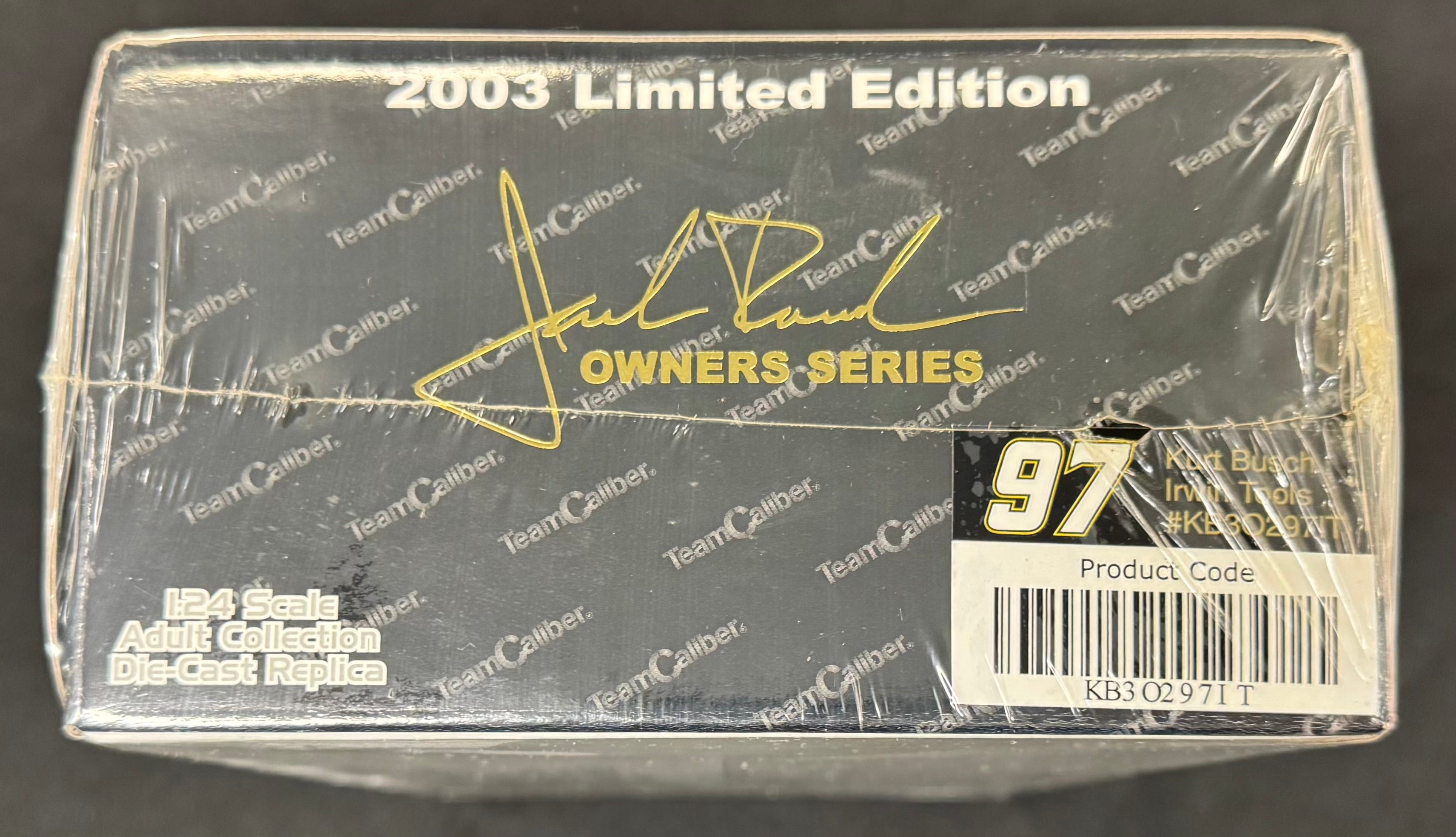 Kurt Busch #97 Irwin Tools 2003 Team Caliber 1:24 Diecast Car /2400 Sealed