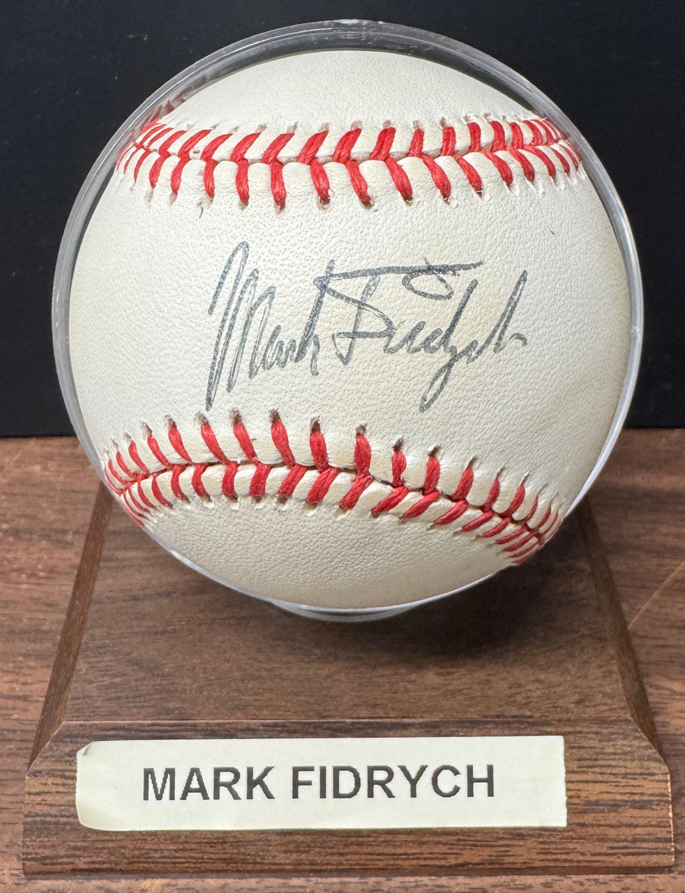 Mark Fidrych Signed Autographed Rawlings OAL Baseball JSA