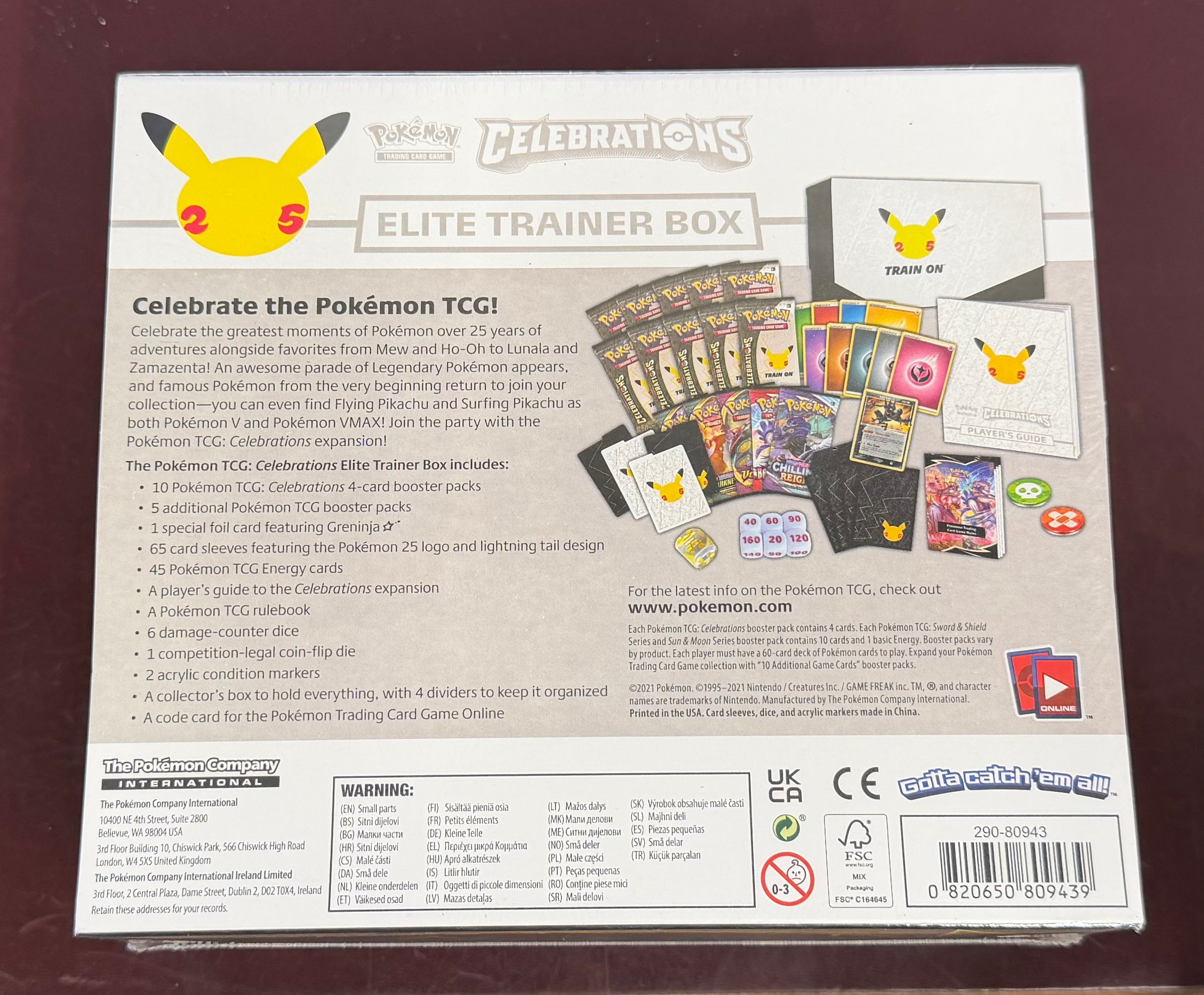 Pokemon: Celebrations Celebrations Elite Trainer Box