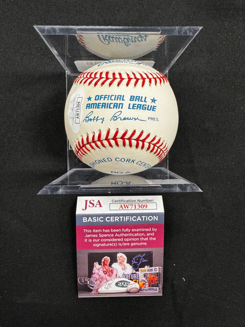 Charlie Gehringer Signed Autographed Rawlings OAL Baseball JSA
