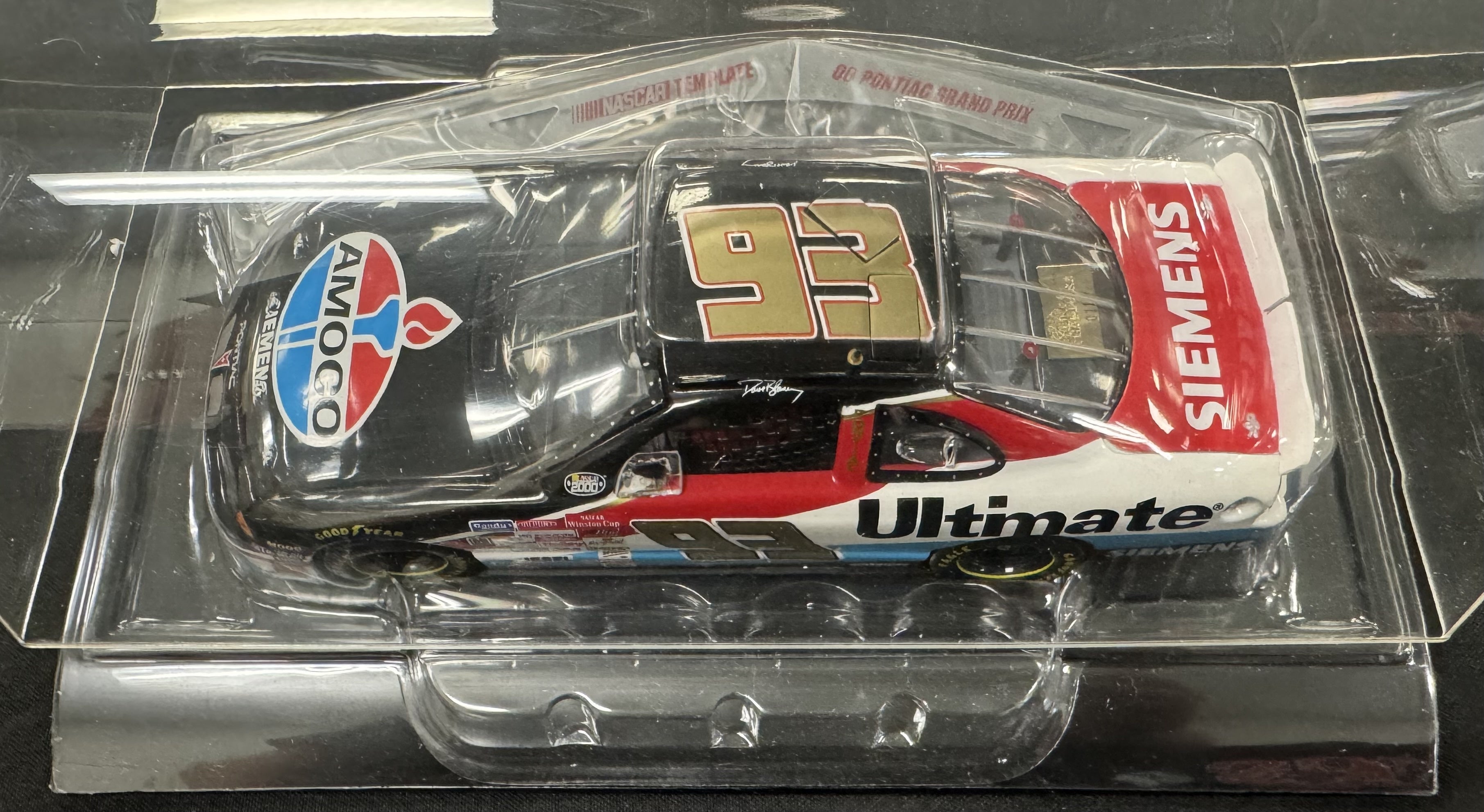 Dave Blaney #93 Amoco 2000 Racing Champions Authentics 1:24 Diecast Car /1500