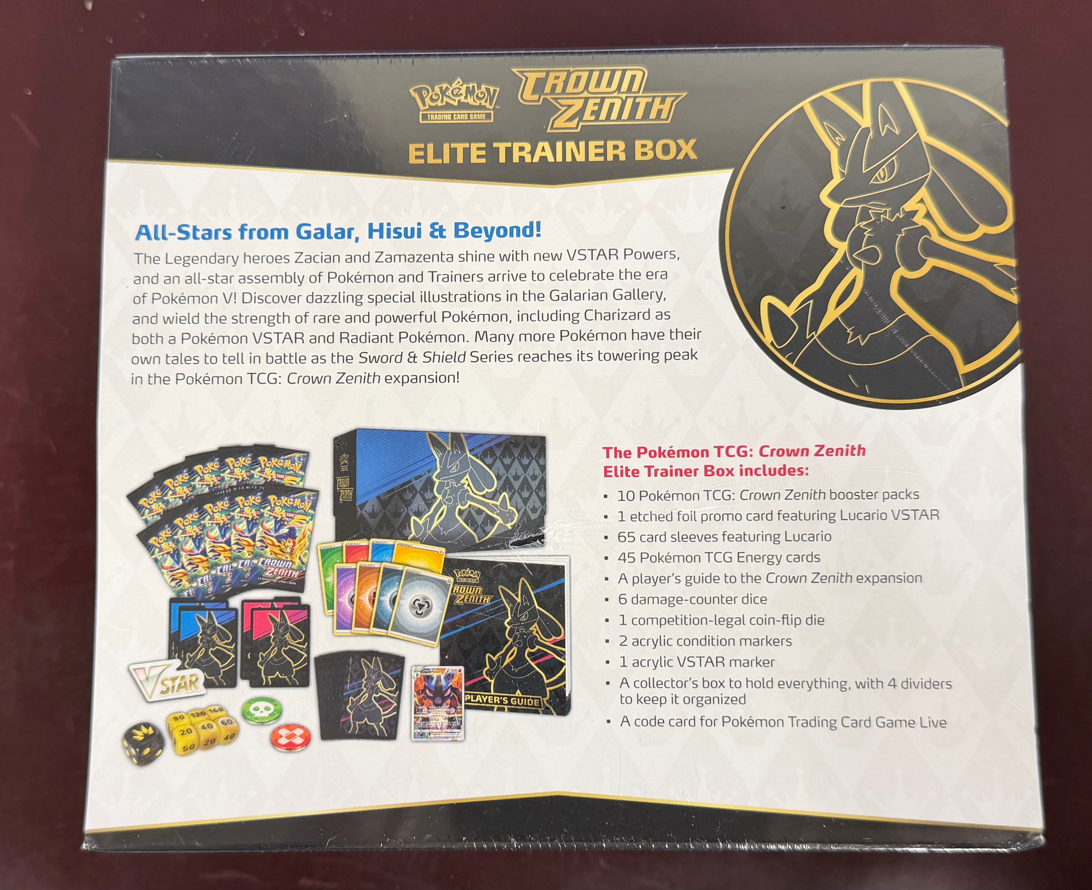 Pokemon: Crown Zenith Elite Trainer Box