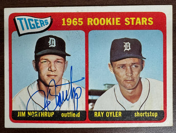 1965 Topps Jim Northrup RC #259 Signed Autographed JSA