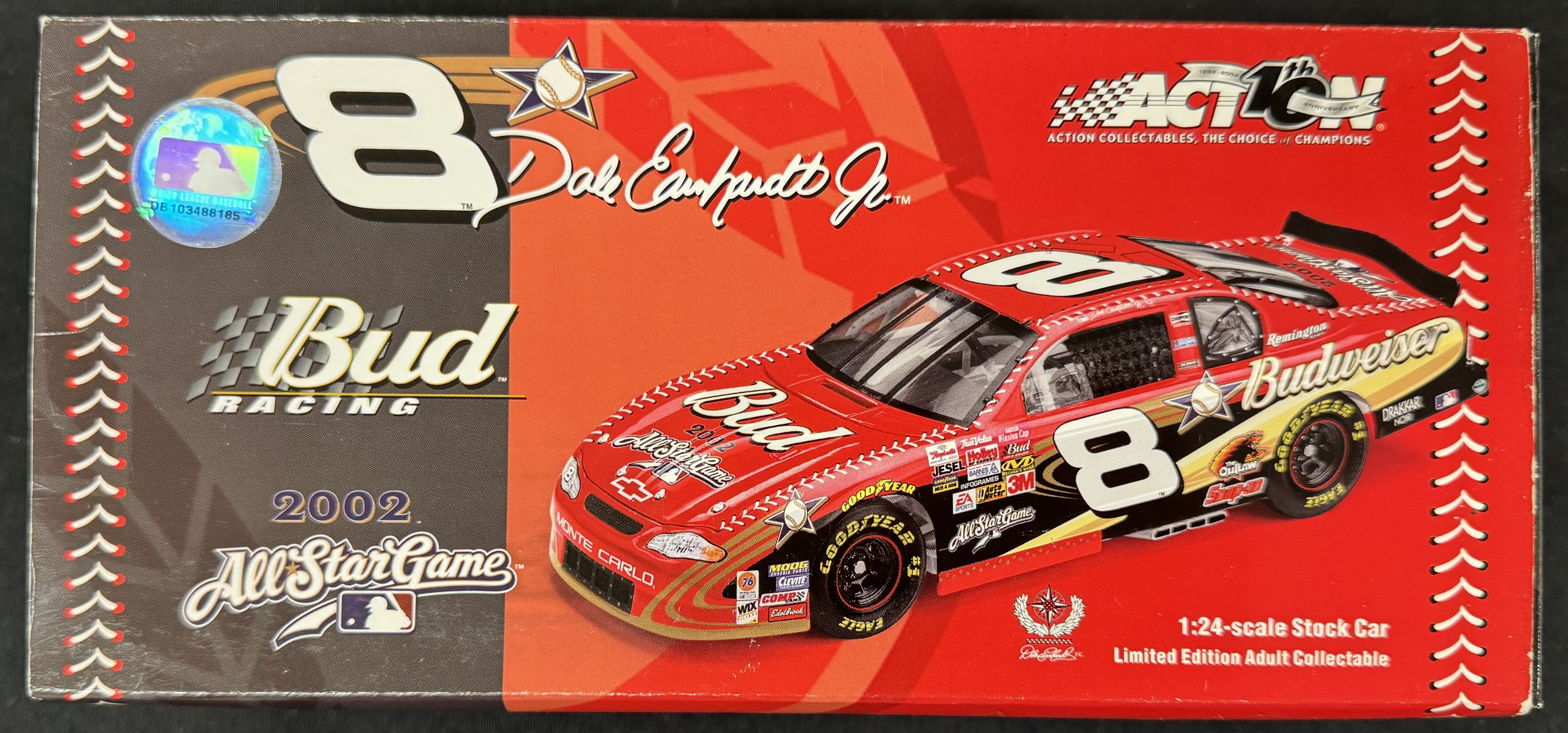 Dale Earnhardt Jr. #8 MLB All-Star Game 2002 Action Racing 1:24 Diecast Car