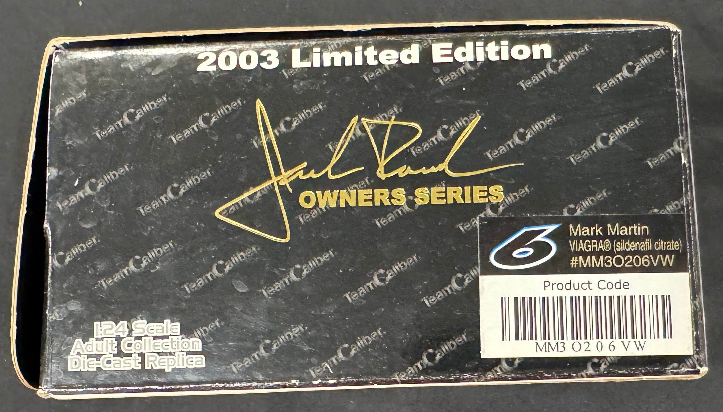 Mark Martin #6 Viagra 2003 Team Caliber 1:24 Diecast Car /3120