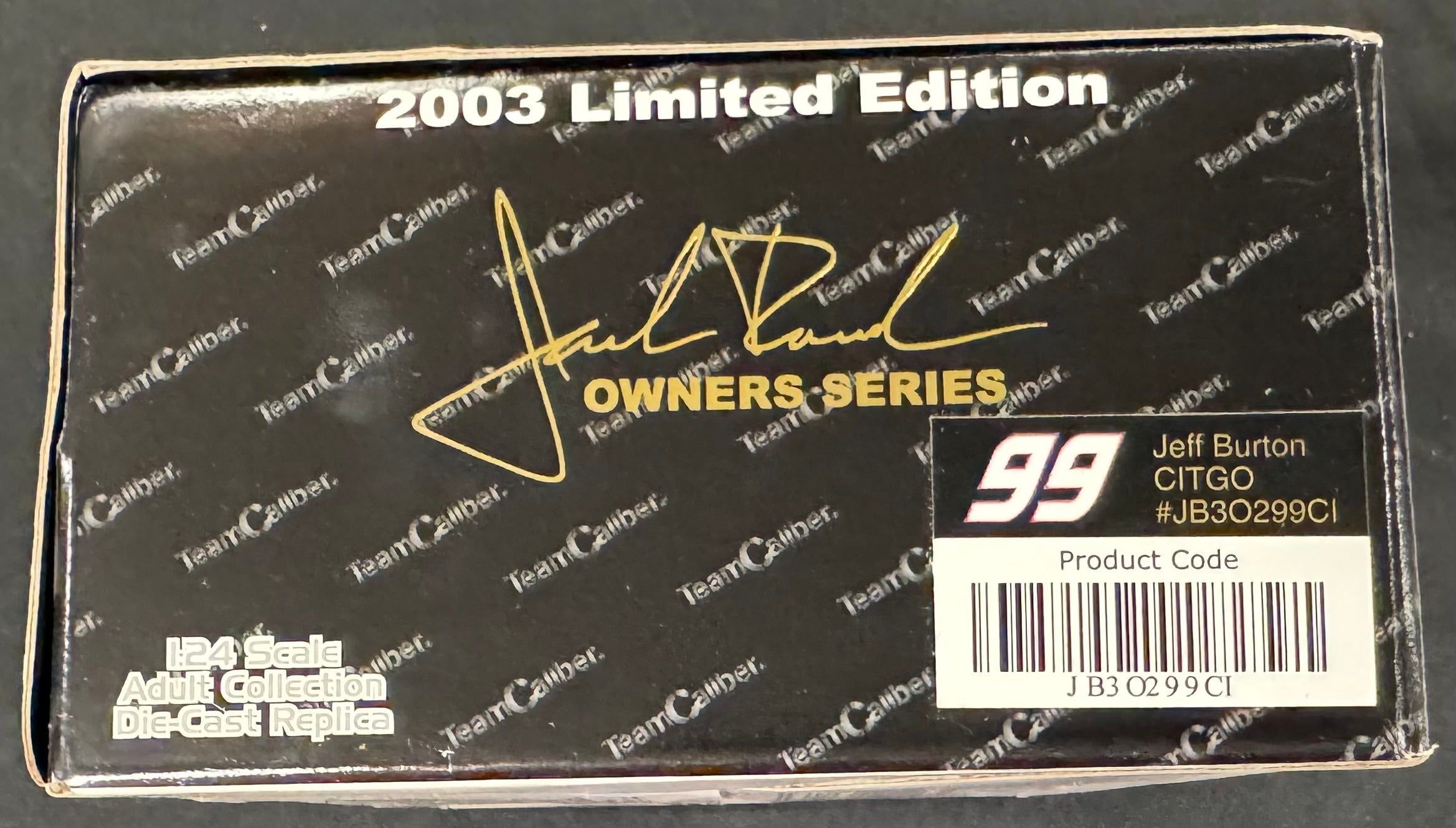 Jeff Burton #99 Citgo 2003 Team Caliber 1:24 Diecast Car /7560