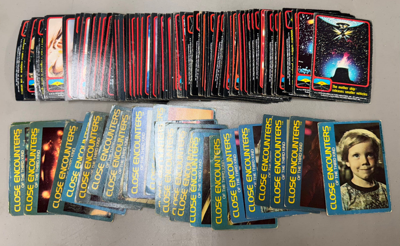 1978 Topps Close Encounters of the Third Kind Vintage Card Lot (120) Poor