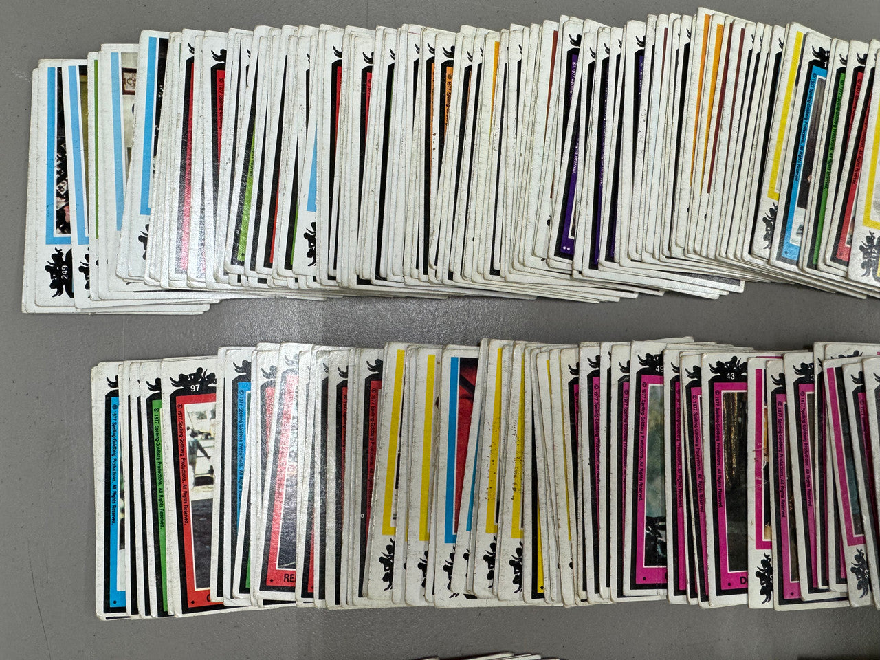 1977 Topps Charlie's Angels Vintage Card Lot (254) Poor
