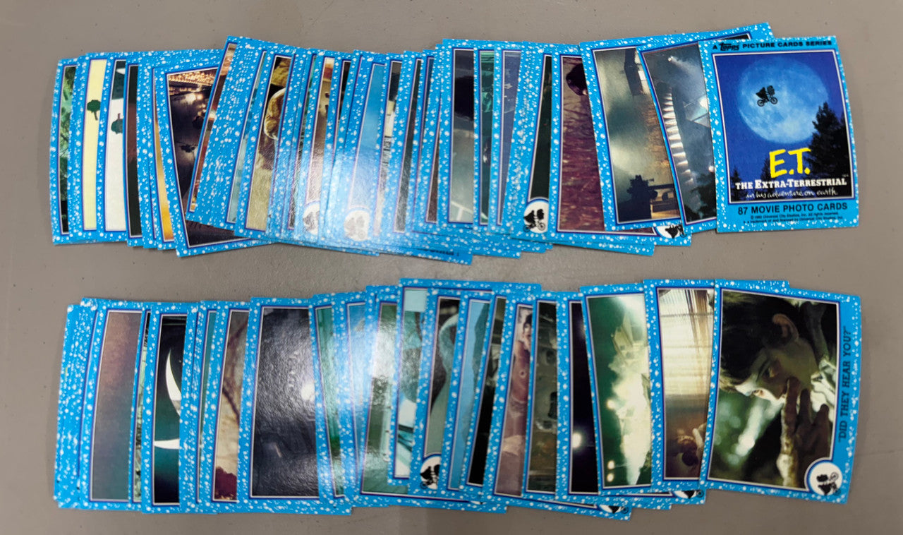 1982 Topps E.T. Vintage Card Lot (68) EX