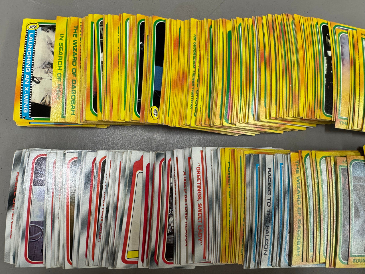 1980 Topps Empire Strikes Back Vintage Card Lot (456) Good