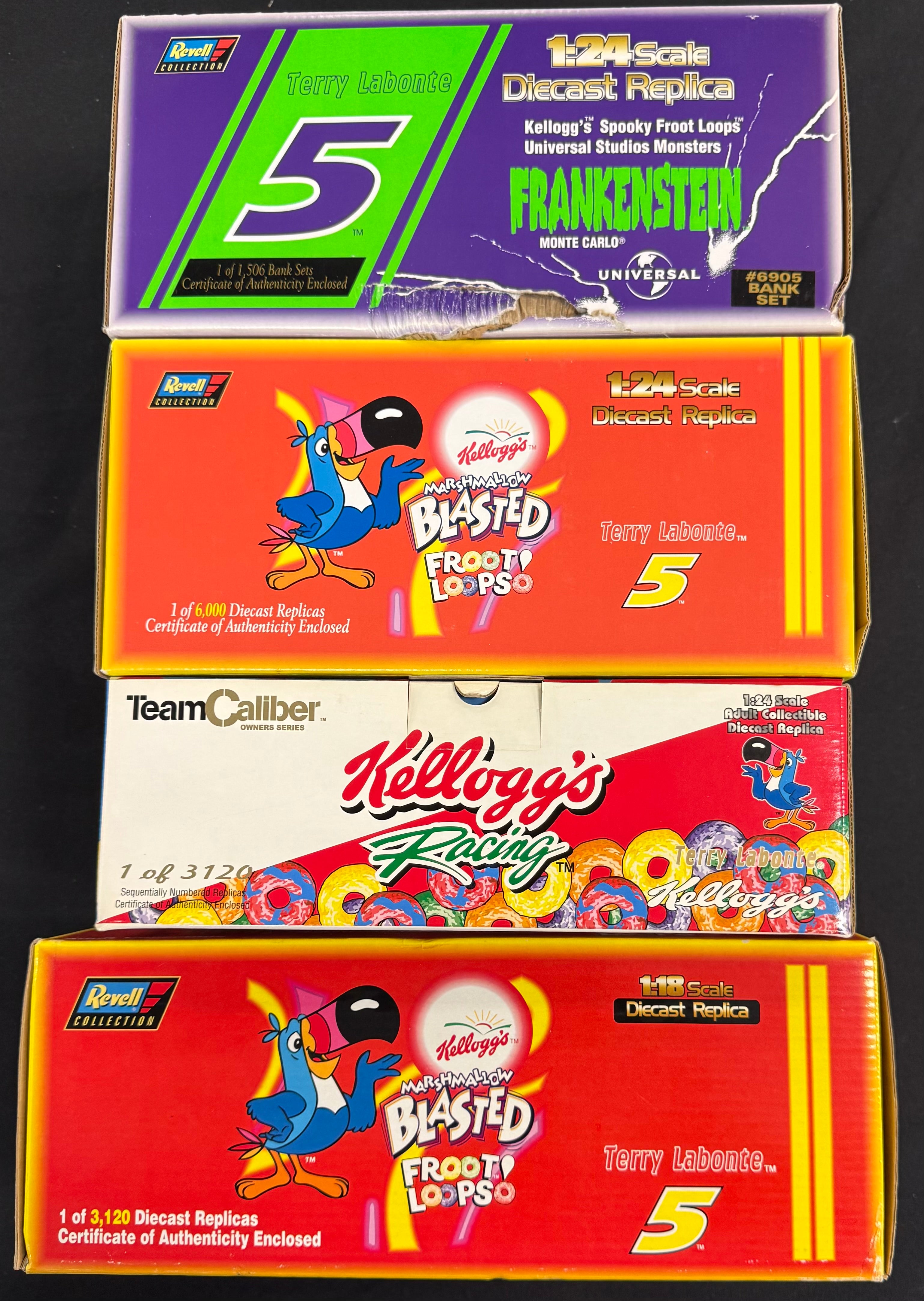 Terry Labonte #5 Kellogg's Racing Froot Loops Diecast Car Lot