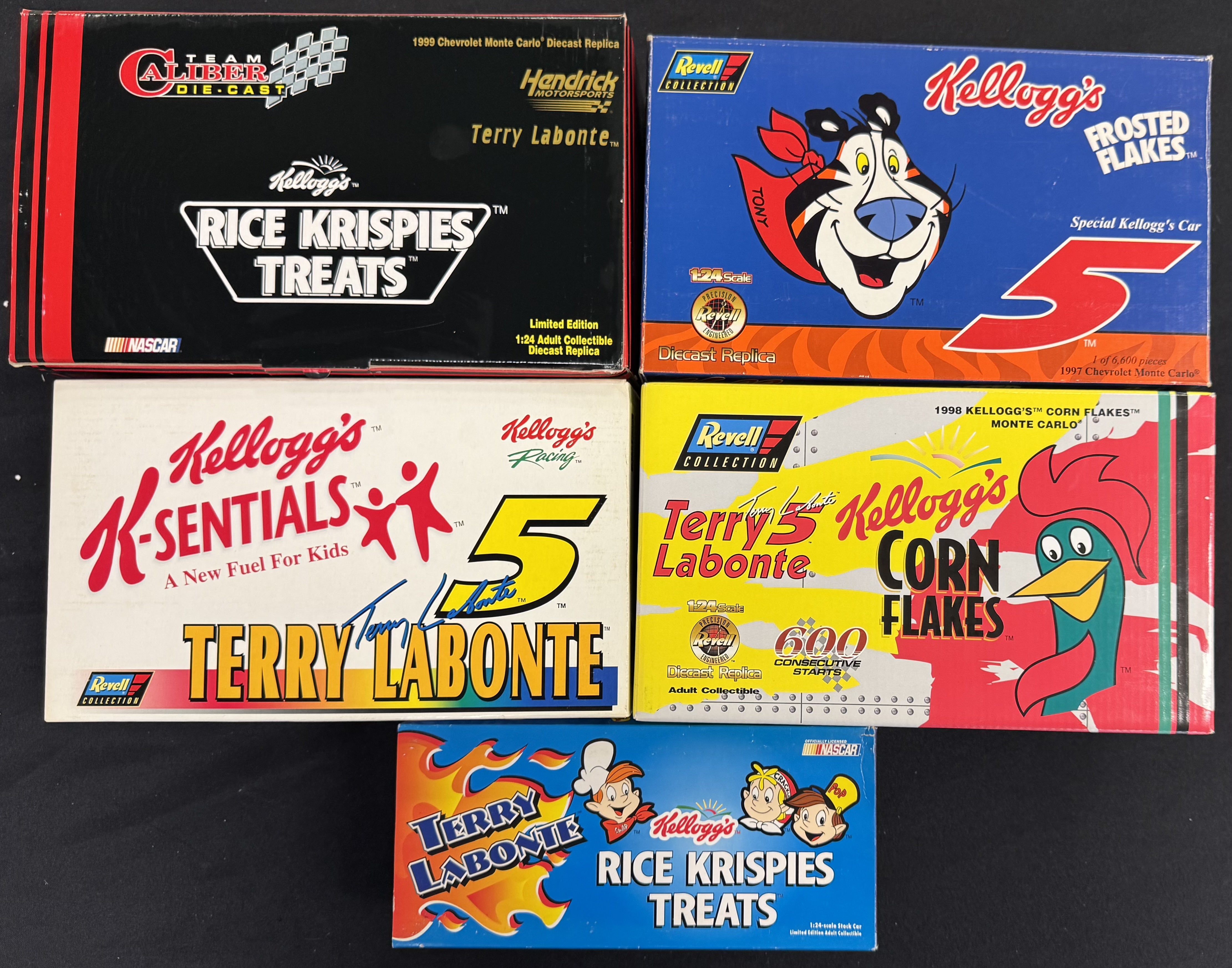Terry Labonte #5 Kellogg's Racing Mascot Diecast Car Lot